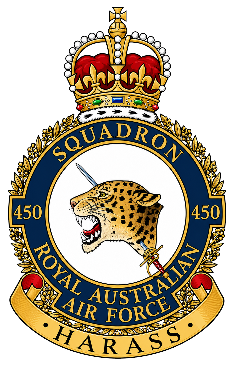 RAAF 450Sqn emblem