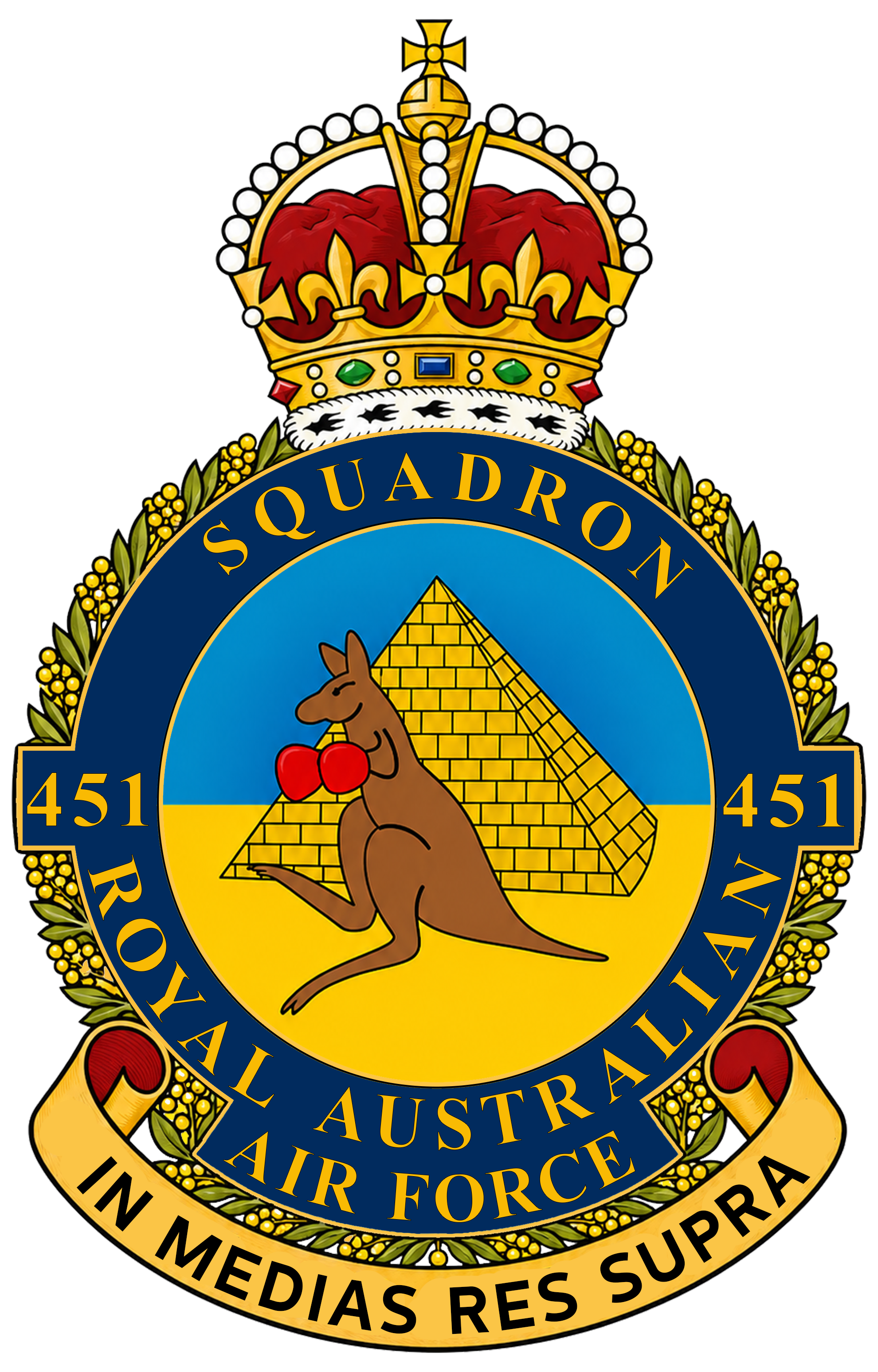 RAAF 451Sqn emblem