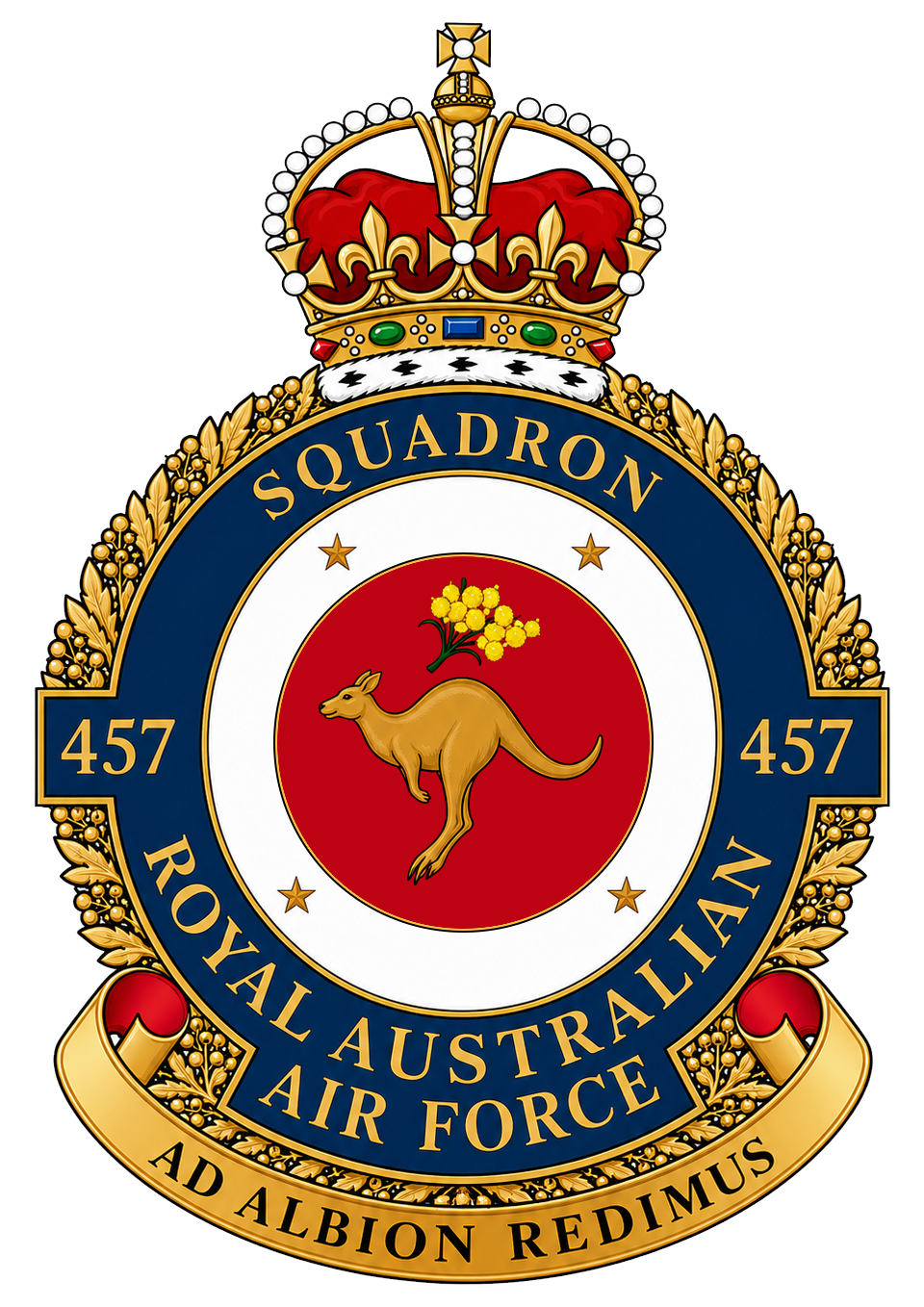 RAAF 457Sqn emblem