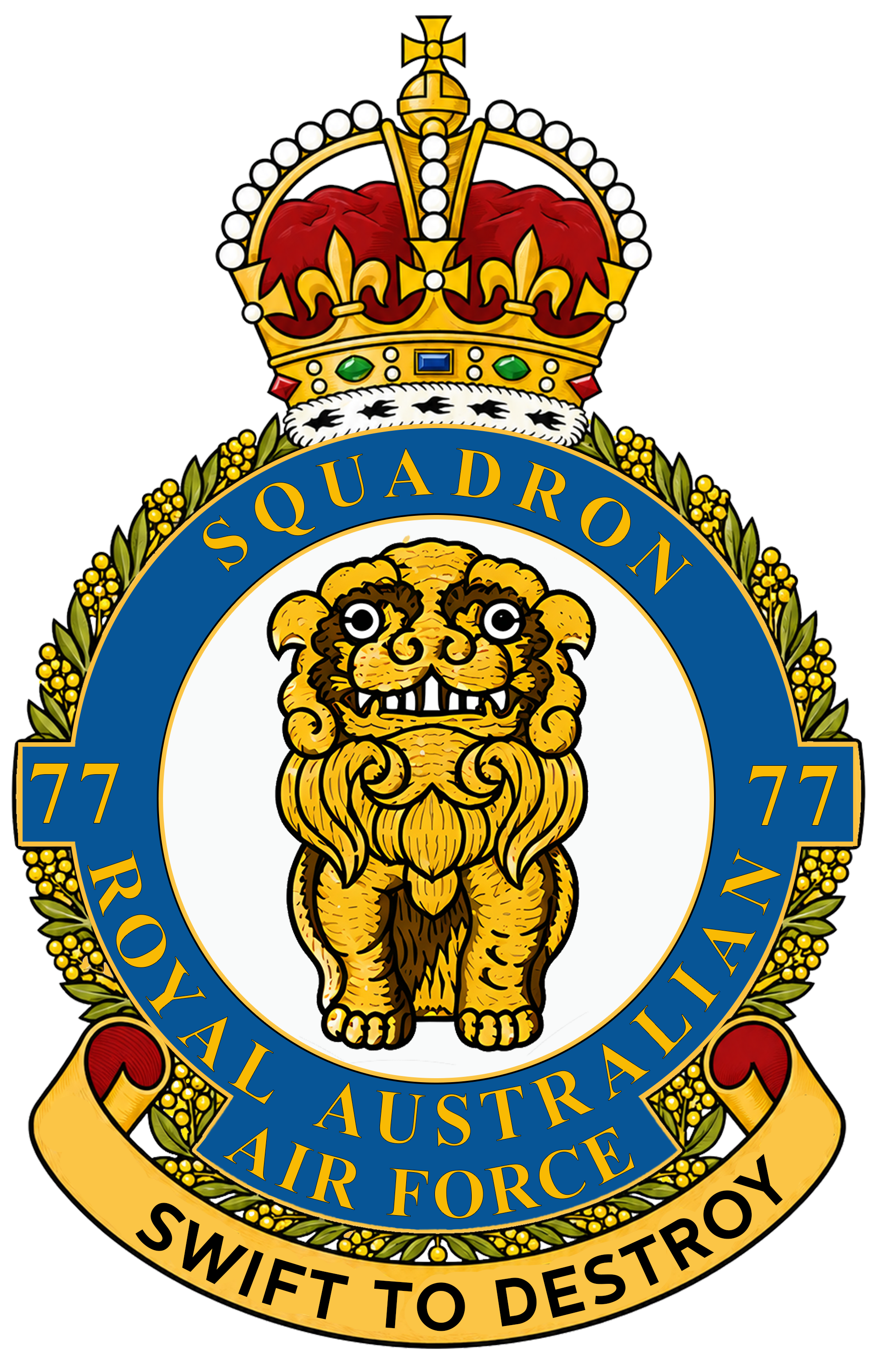 RAAF 77Sqn emblem