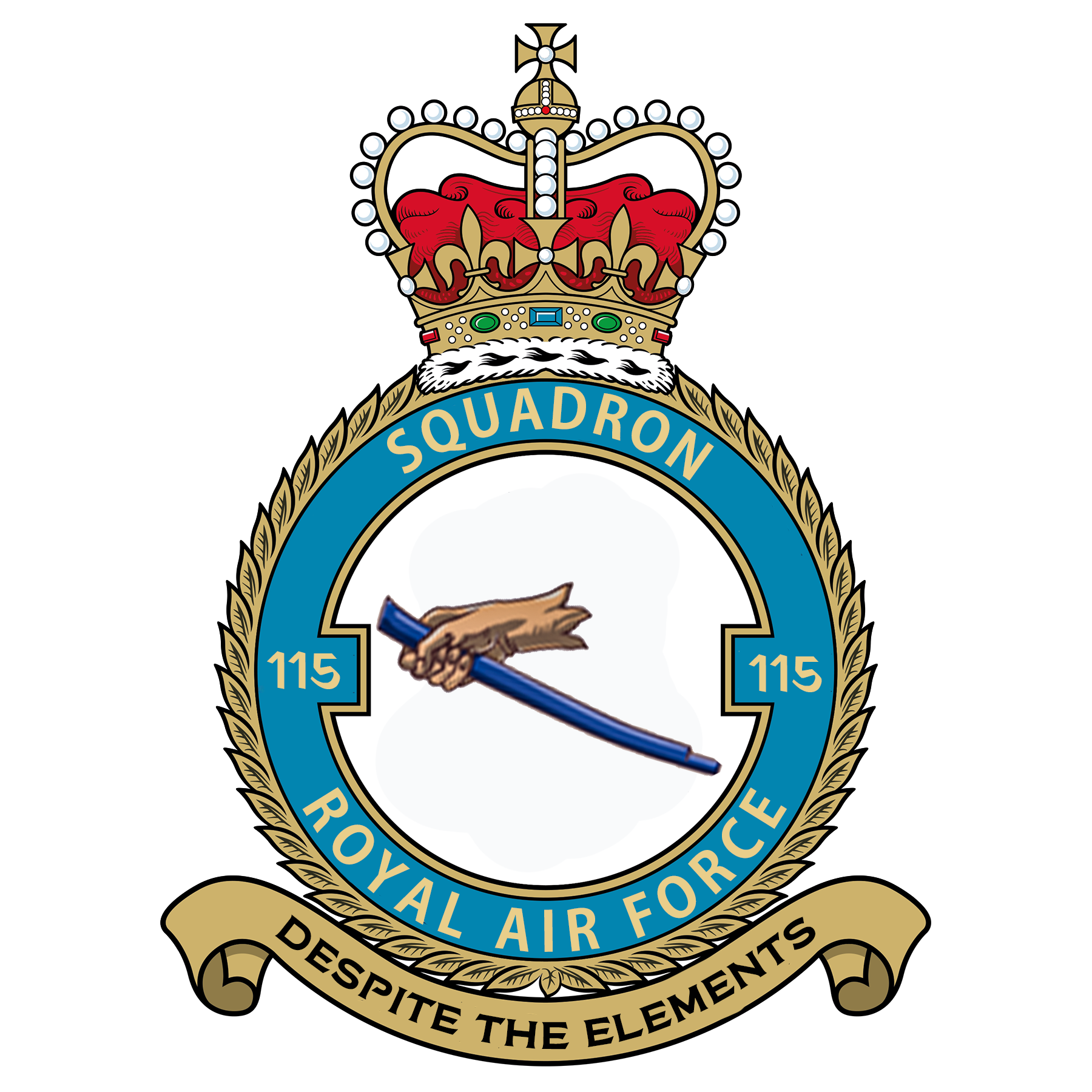 RAF 115Sqn emblem