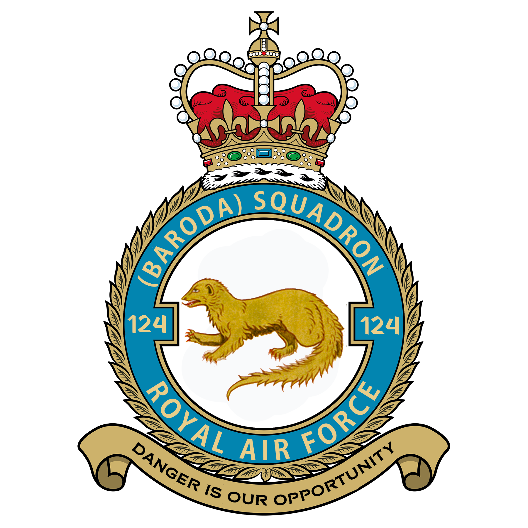 RAF 124Sqn emblem