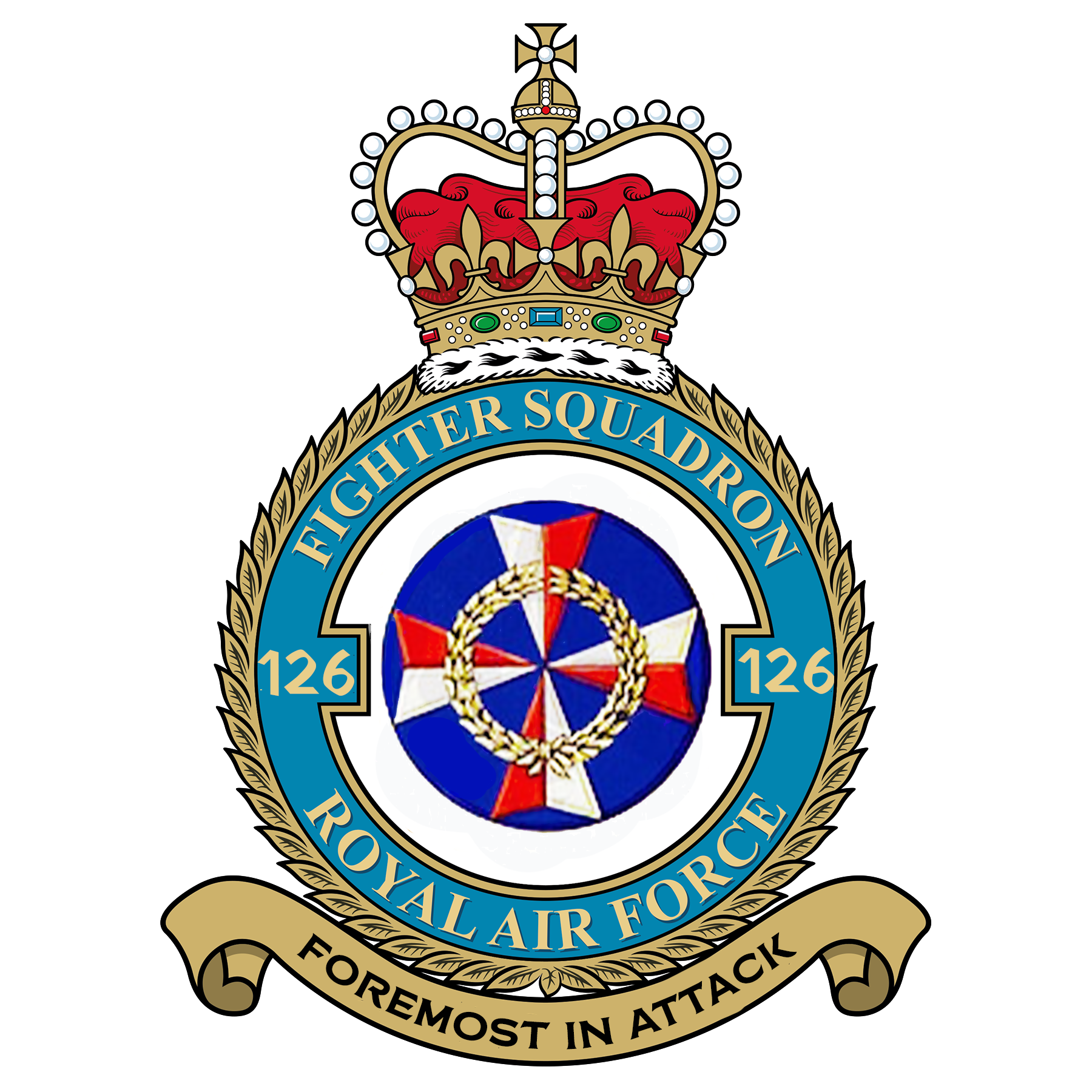 RAF 126Sqn emblem