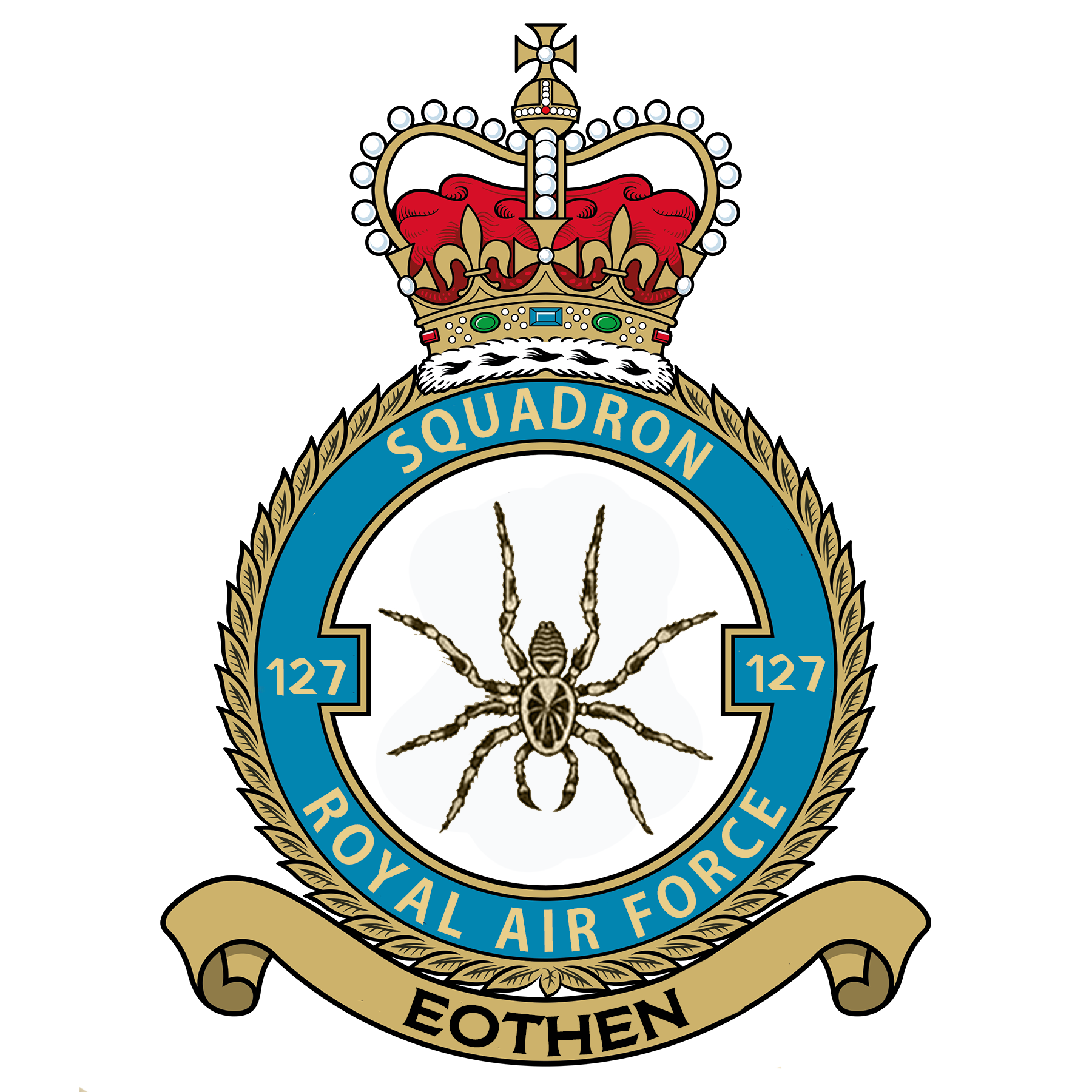 RAF 127Sqn emblem