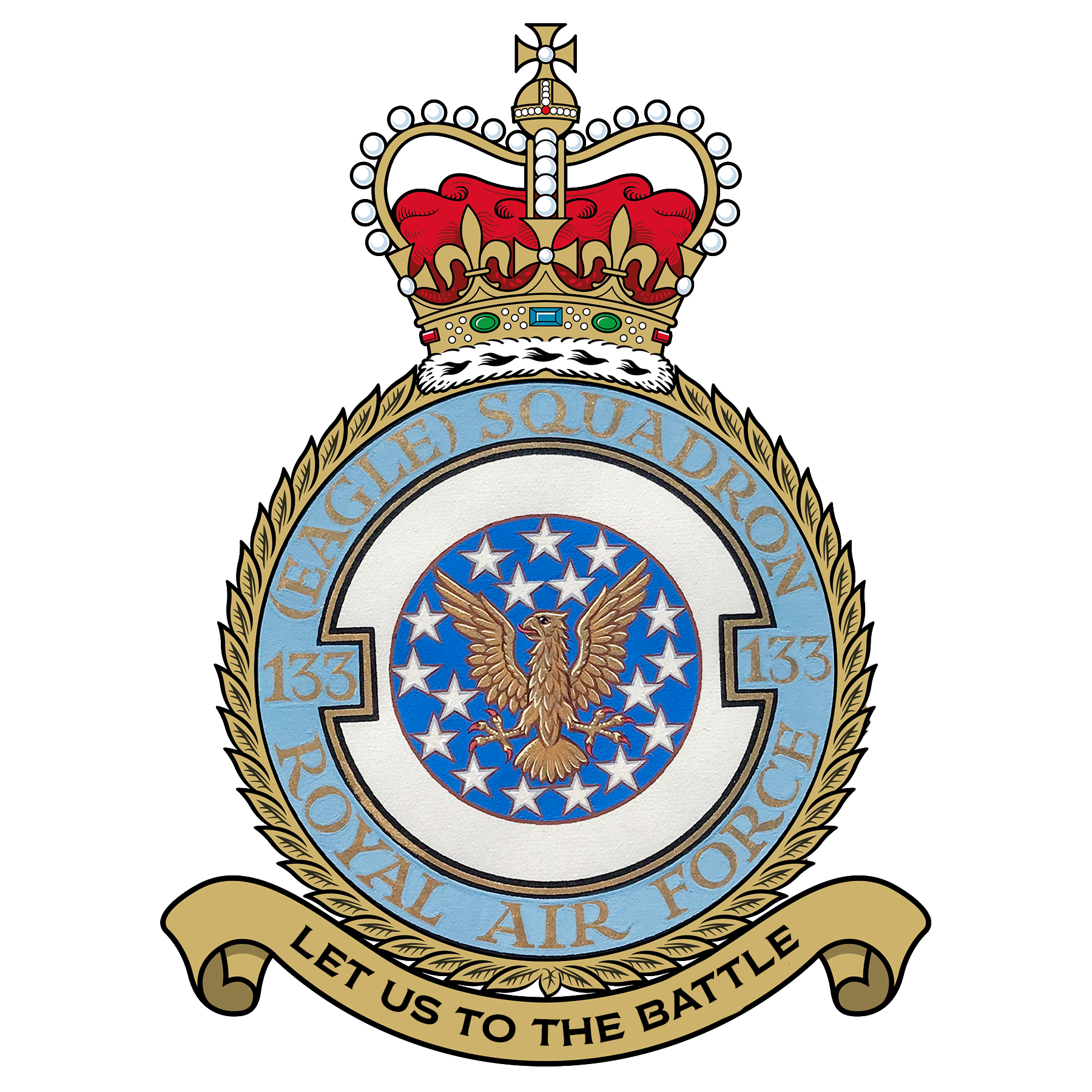 RAF 133Sqn emblem
