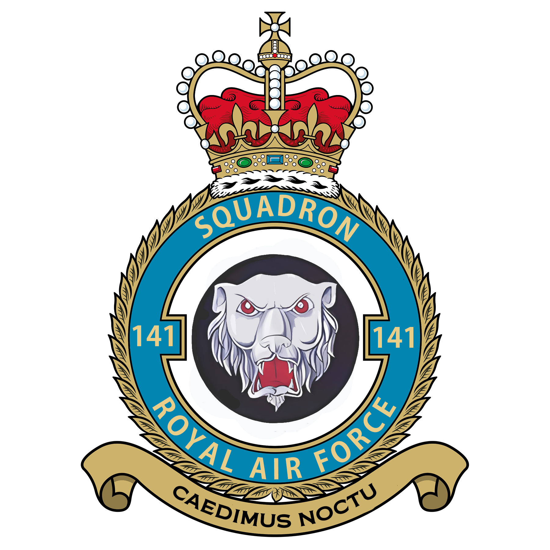 RAF 141Sqn emblem