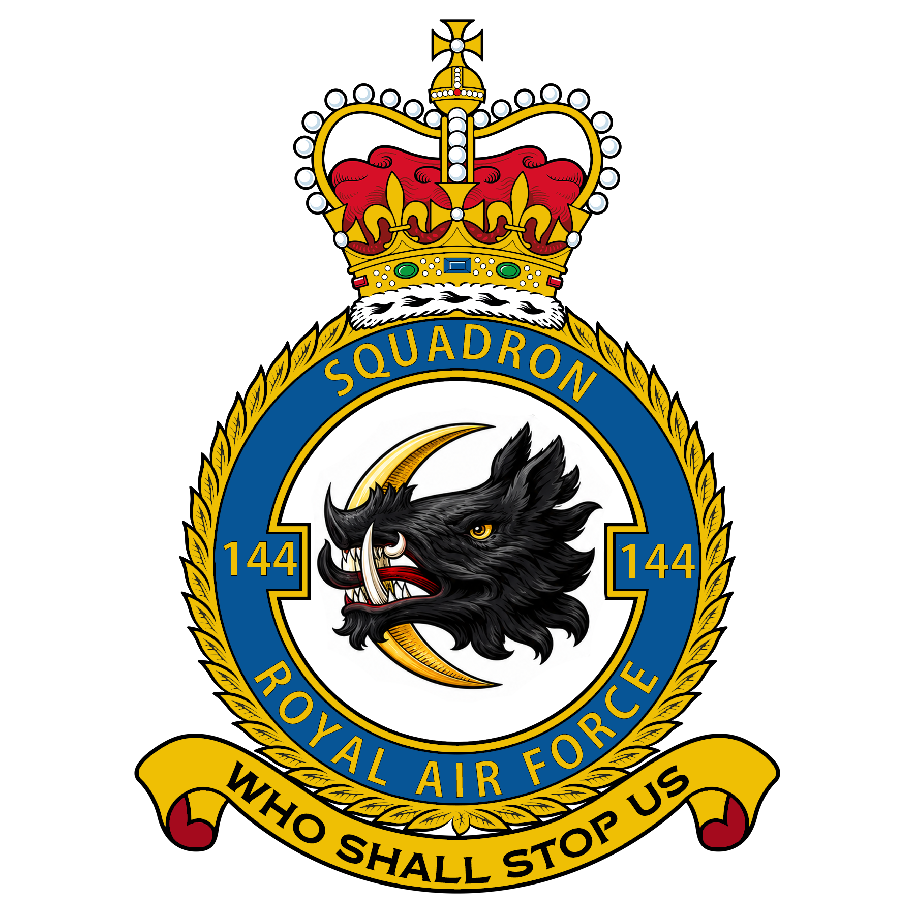 RAF 144Sqn emblem
