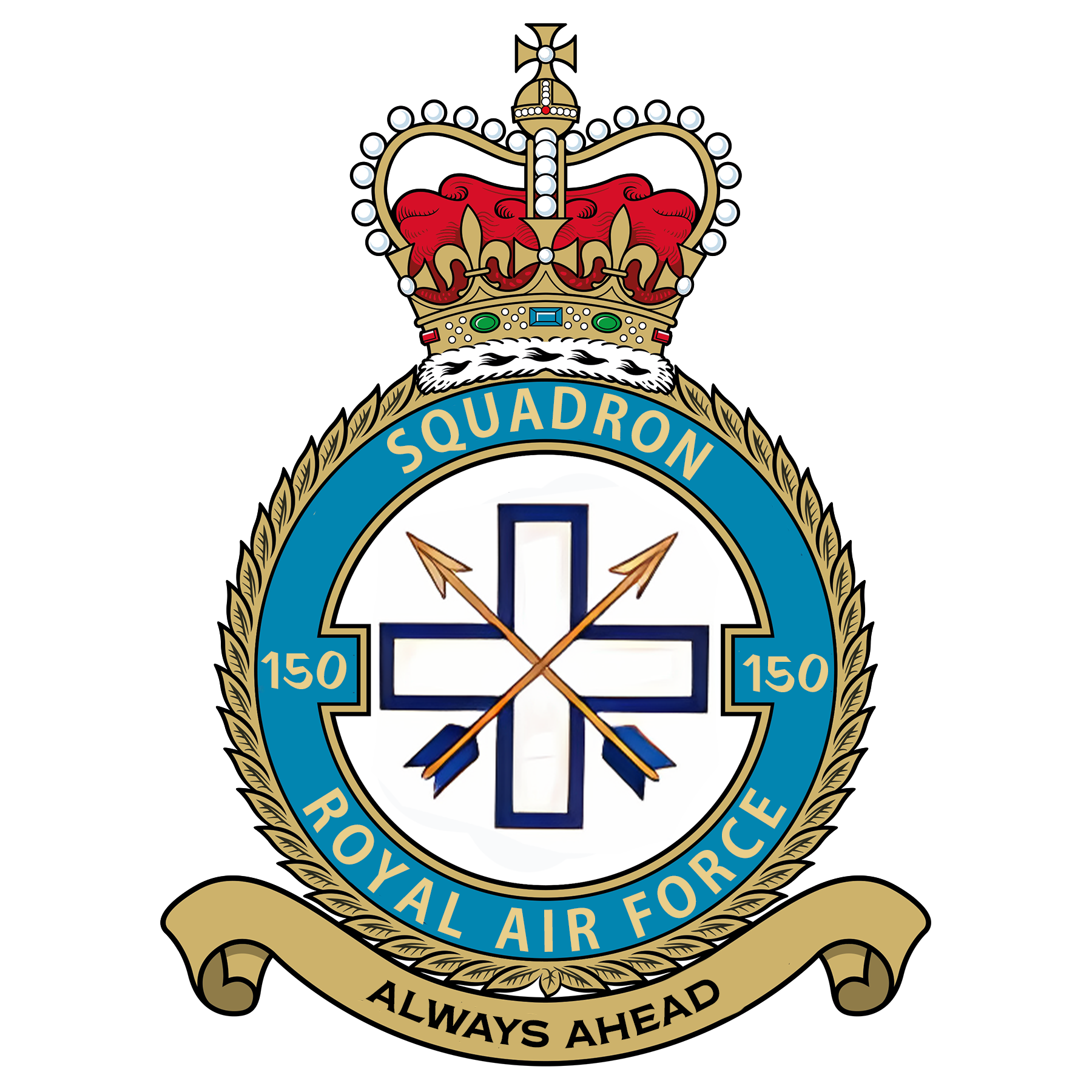 RAF 150Sqn emblem