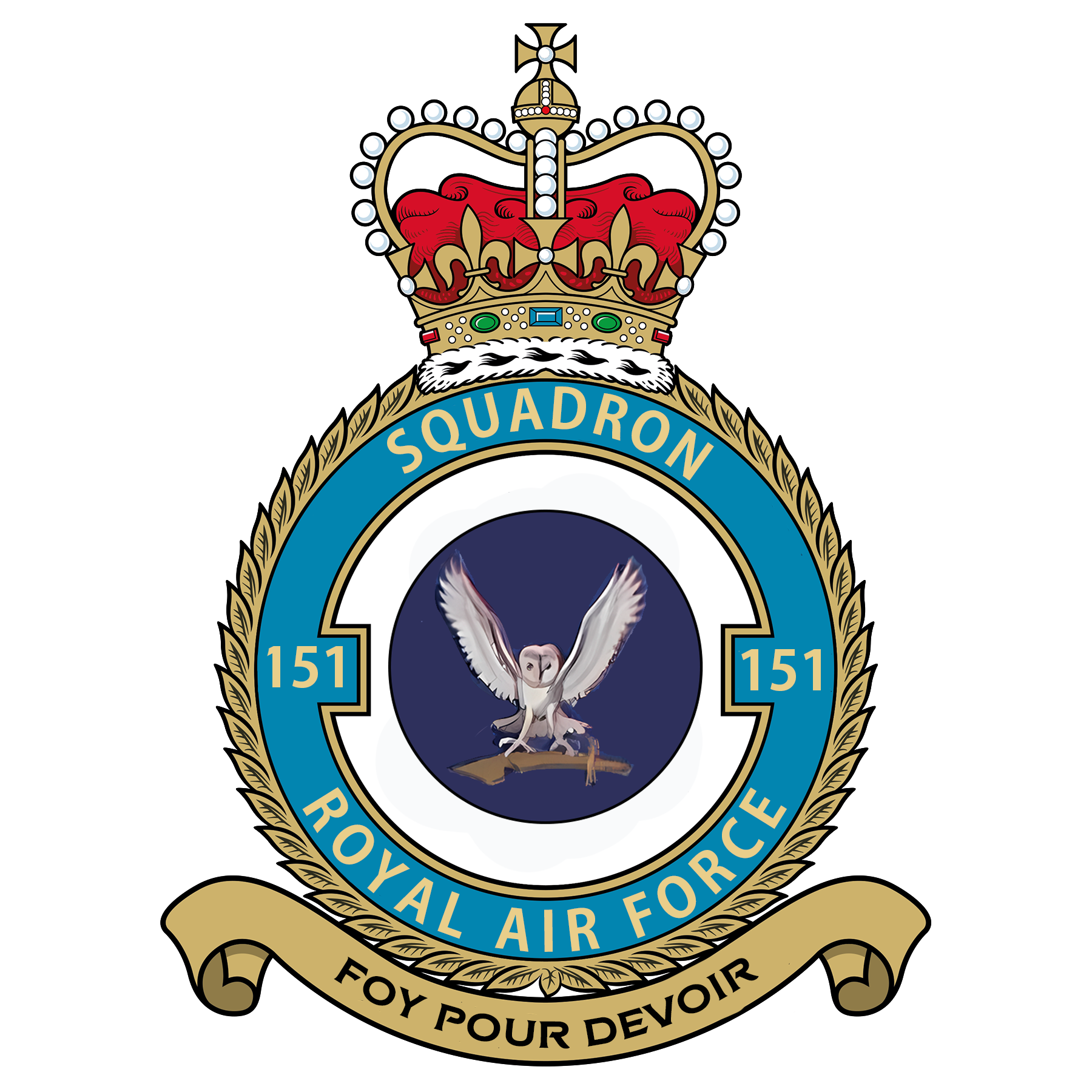RAF 151Sqn emblem