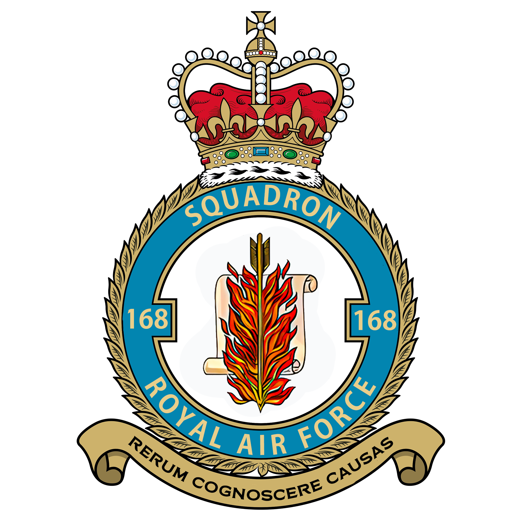 RAF 168Sqn emblem