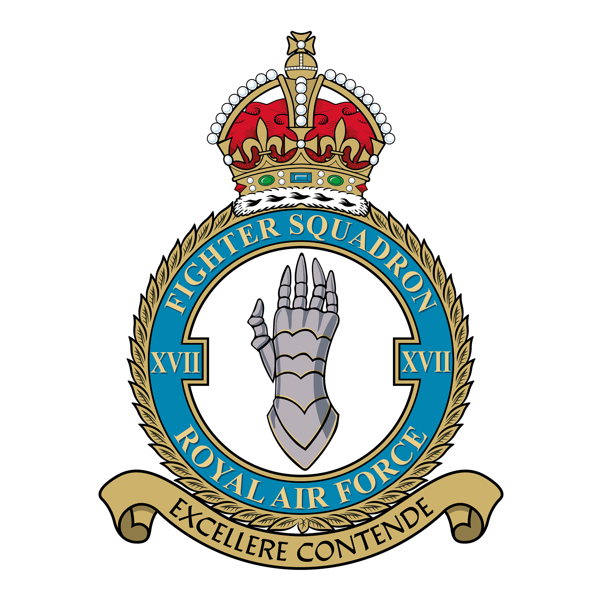RAF 17Sqn emblem