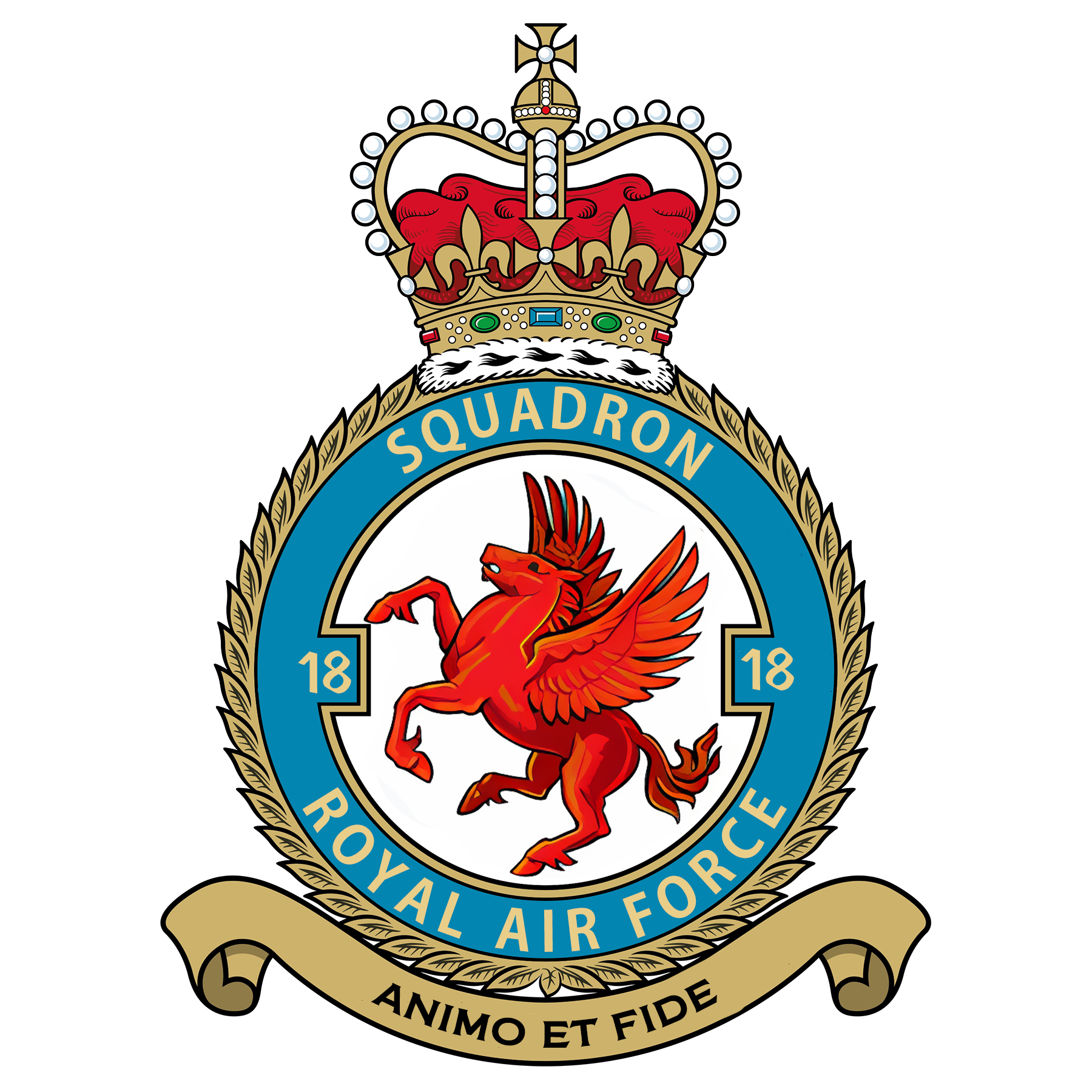 RAF 18Sqn emblem