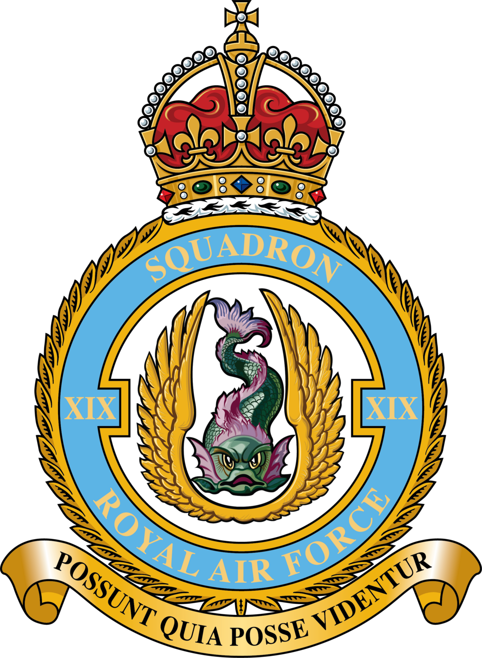 RAF 19Sqn emblem