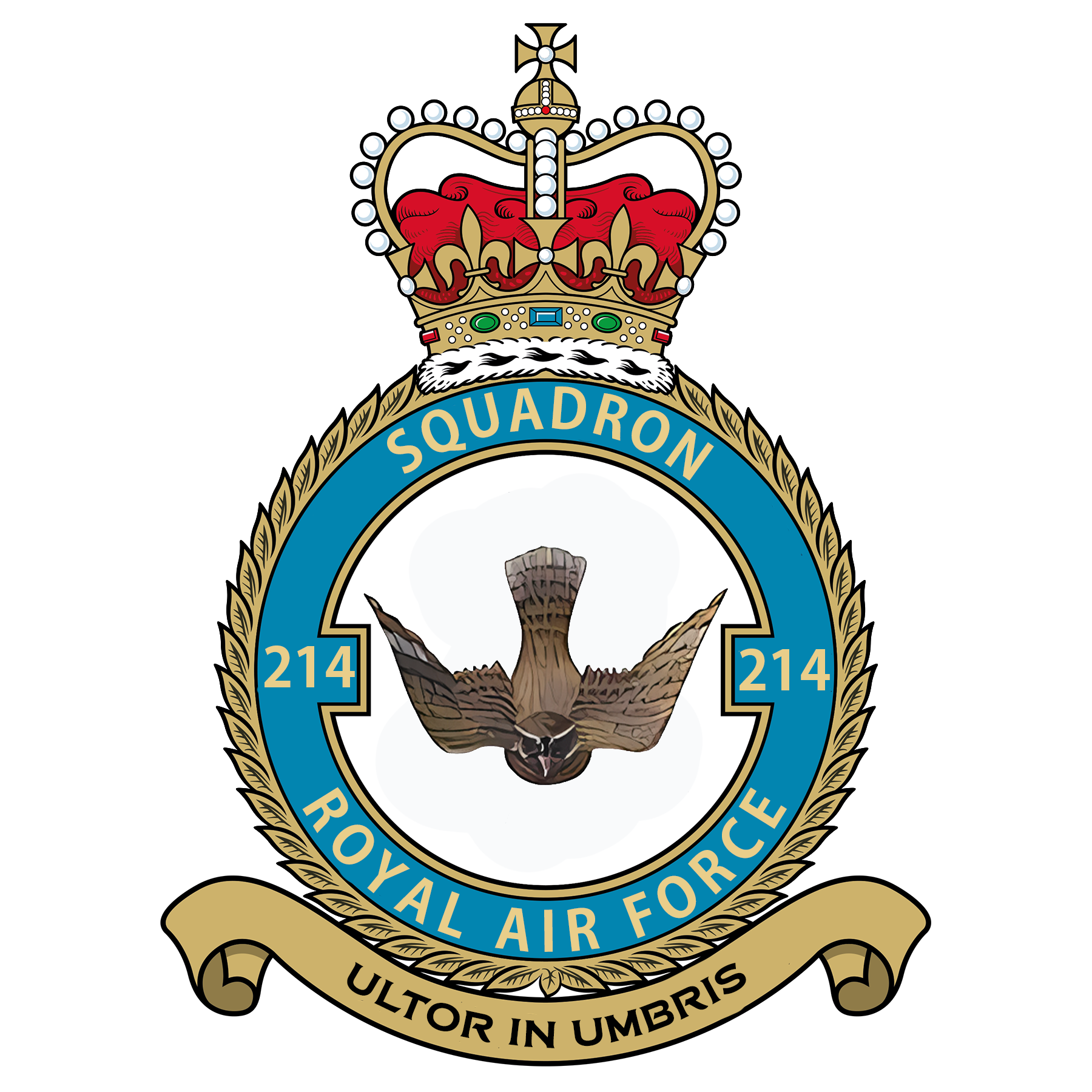 RAF 214Sqn emblem
