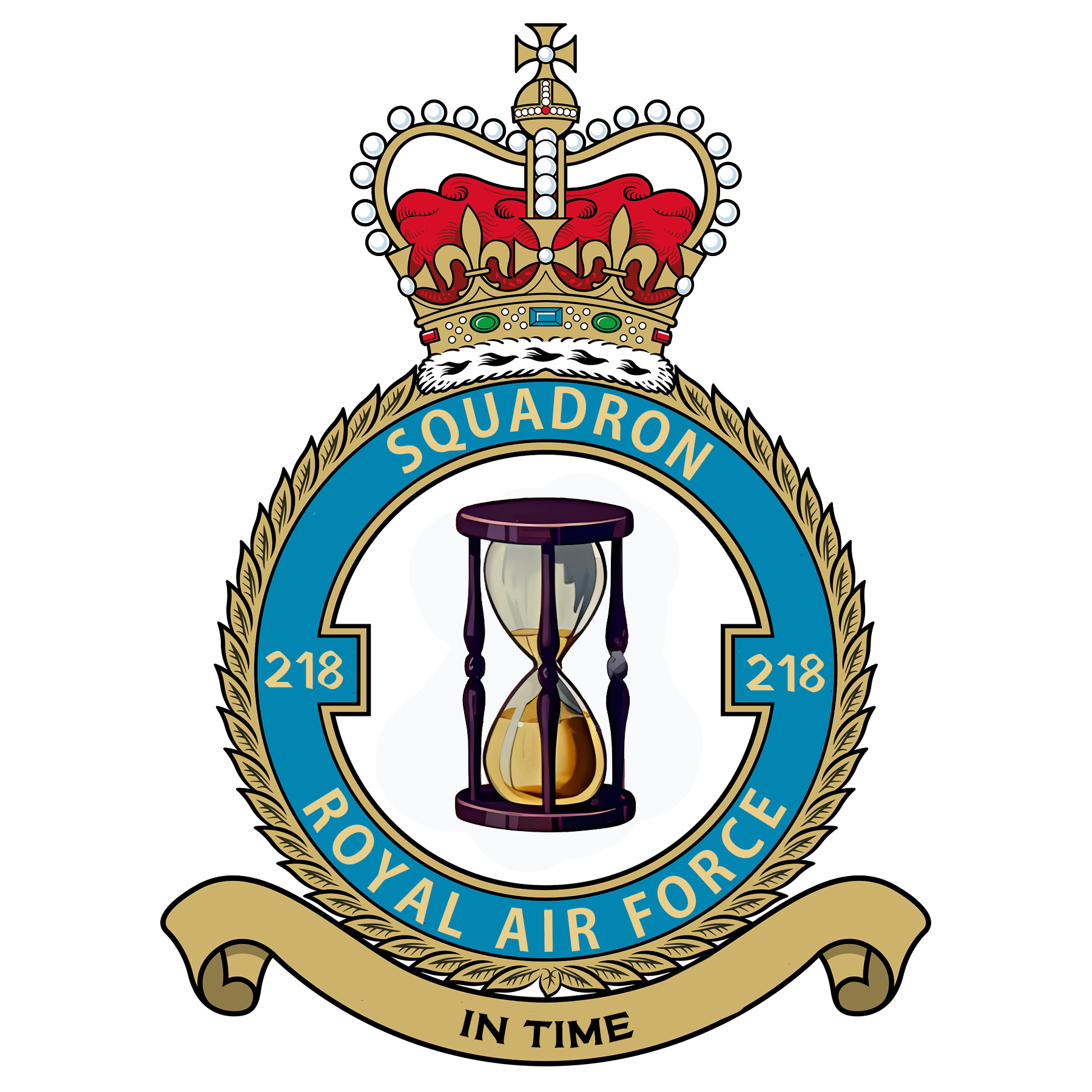 RAF 218Sqn emblem