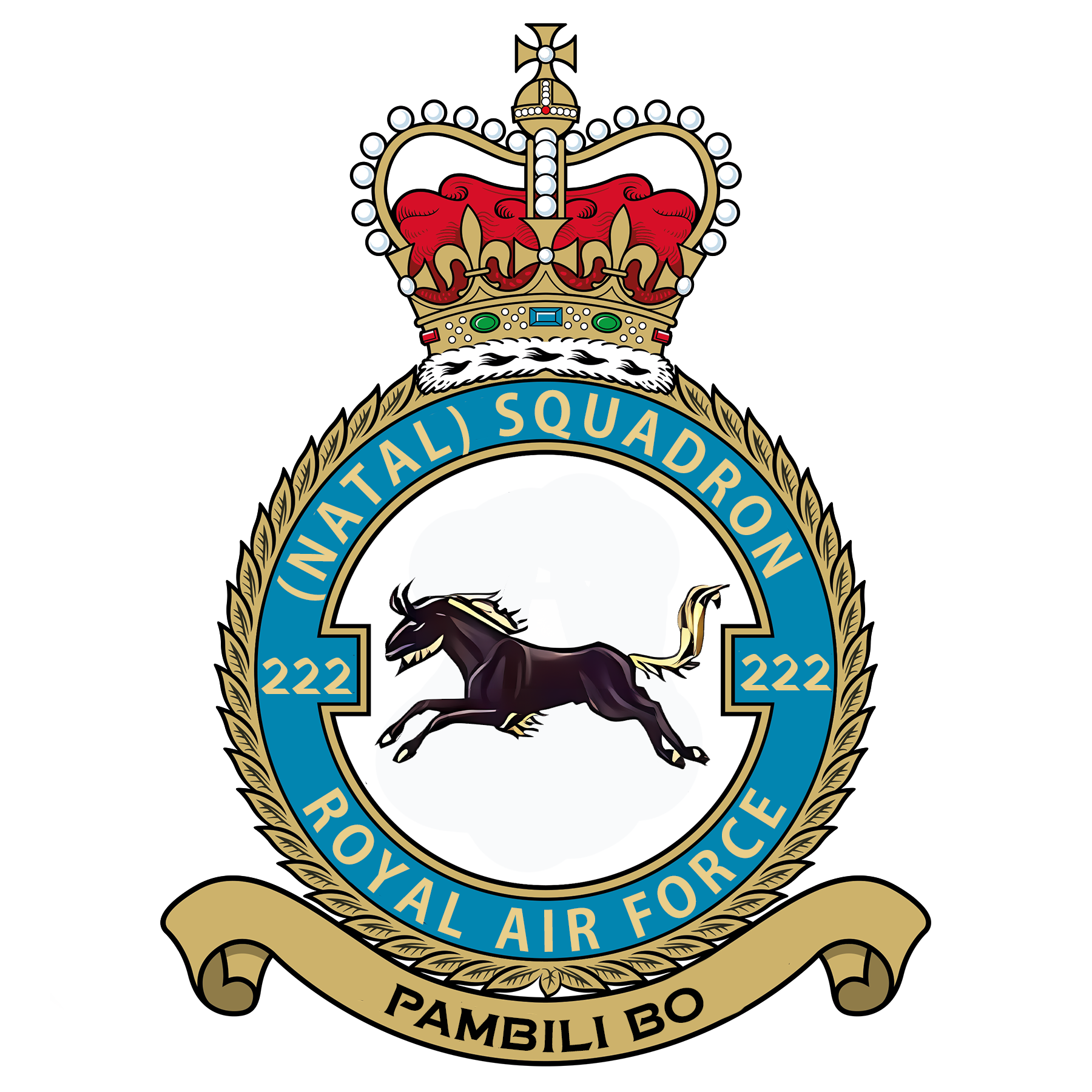 RAF 222Sqn emblem