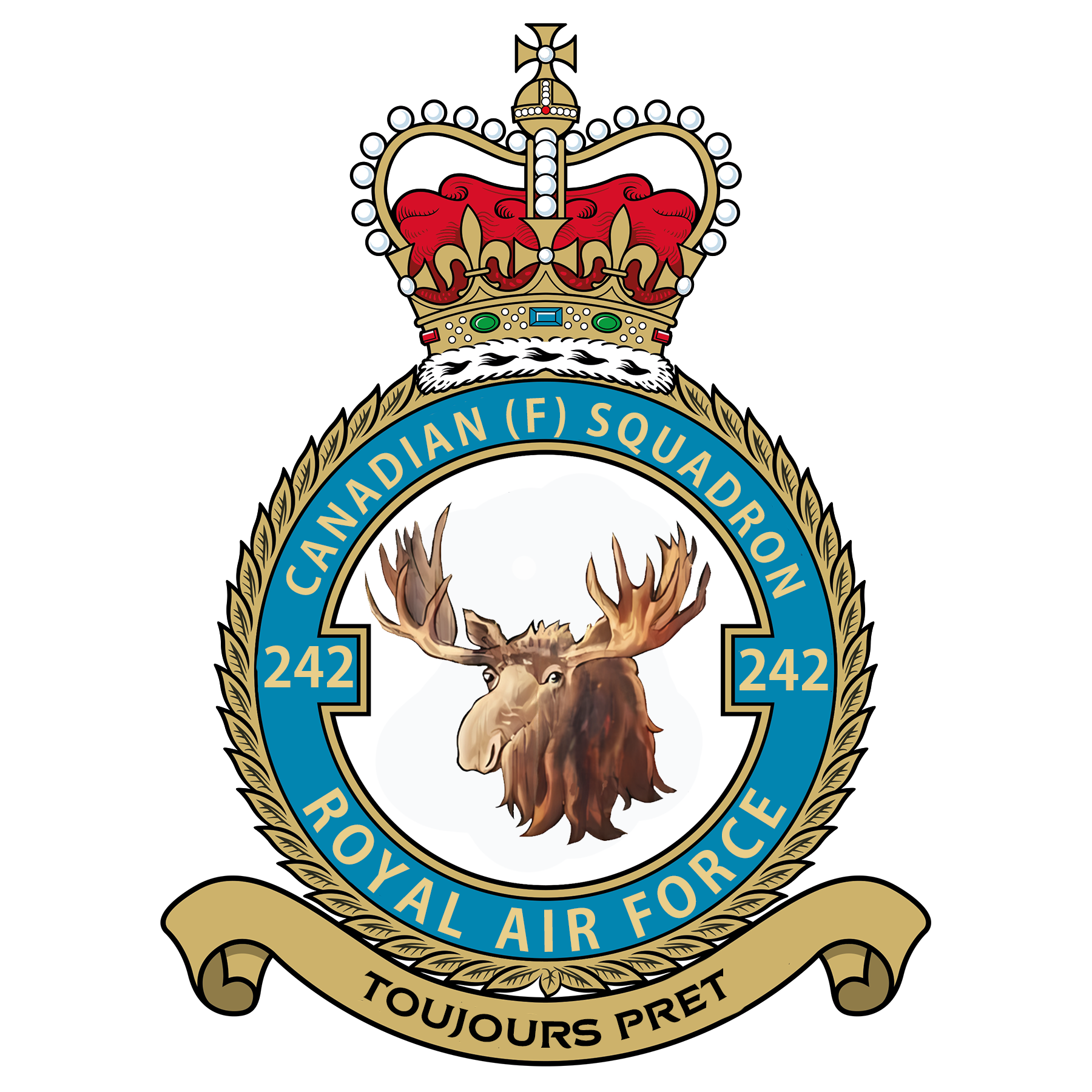 RAF 242Sqn emblem