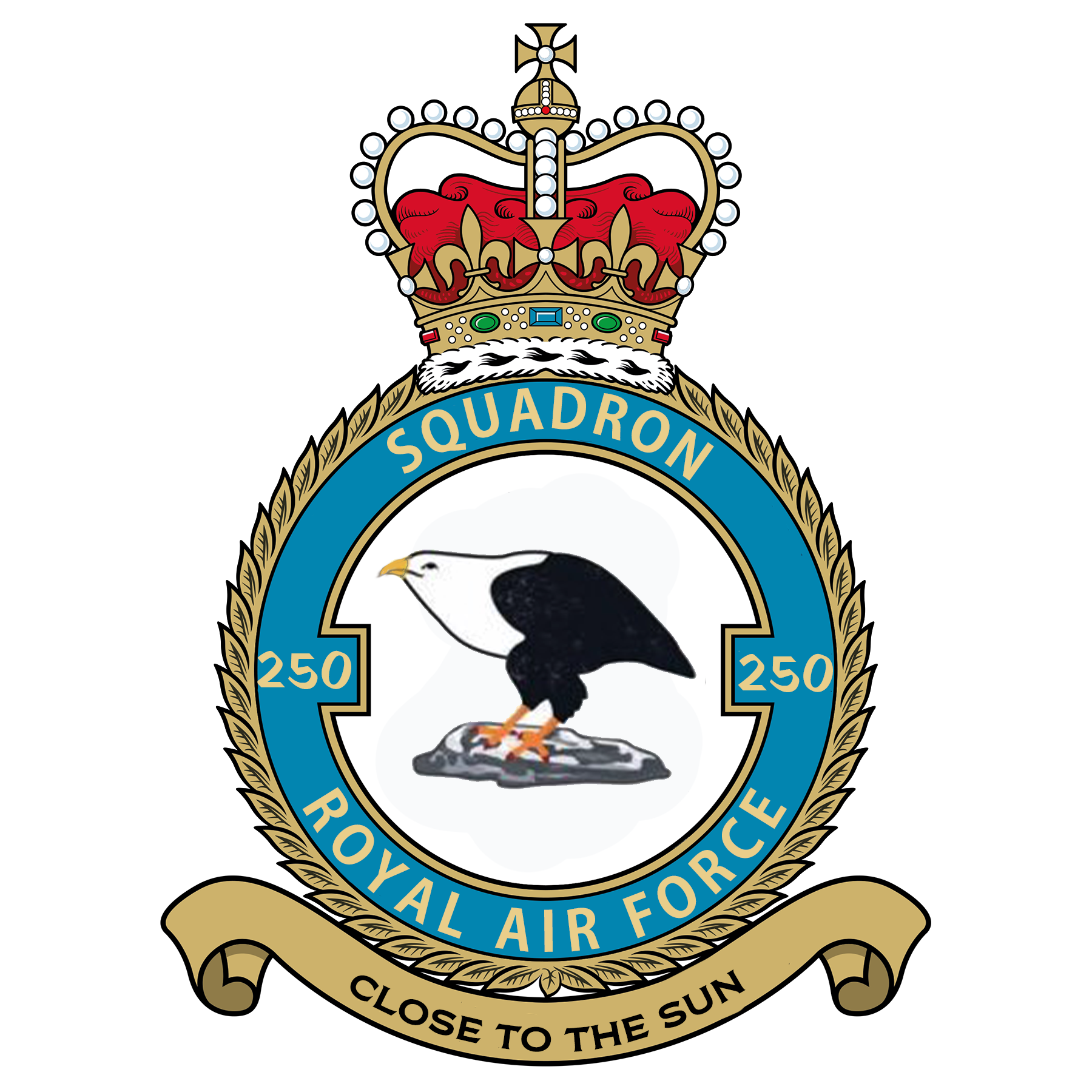 RAF No 250 (Sudan) Squadron emblem