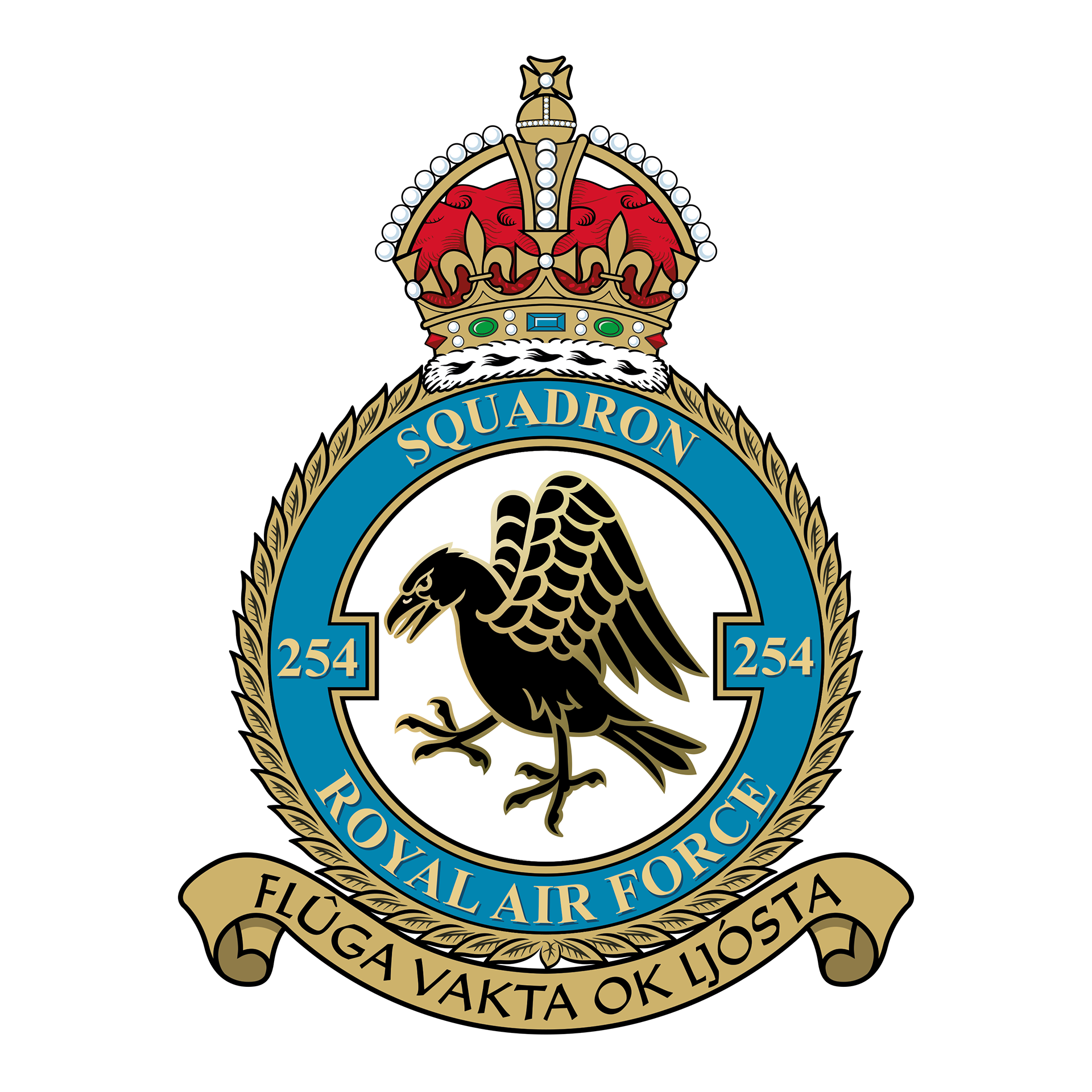 RAF 254Sqn emblem