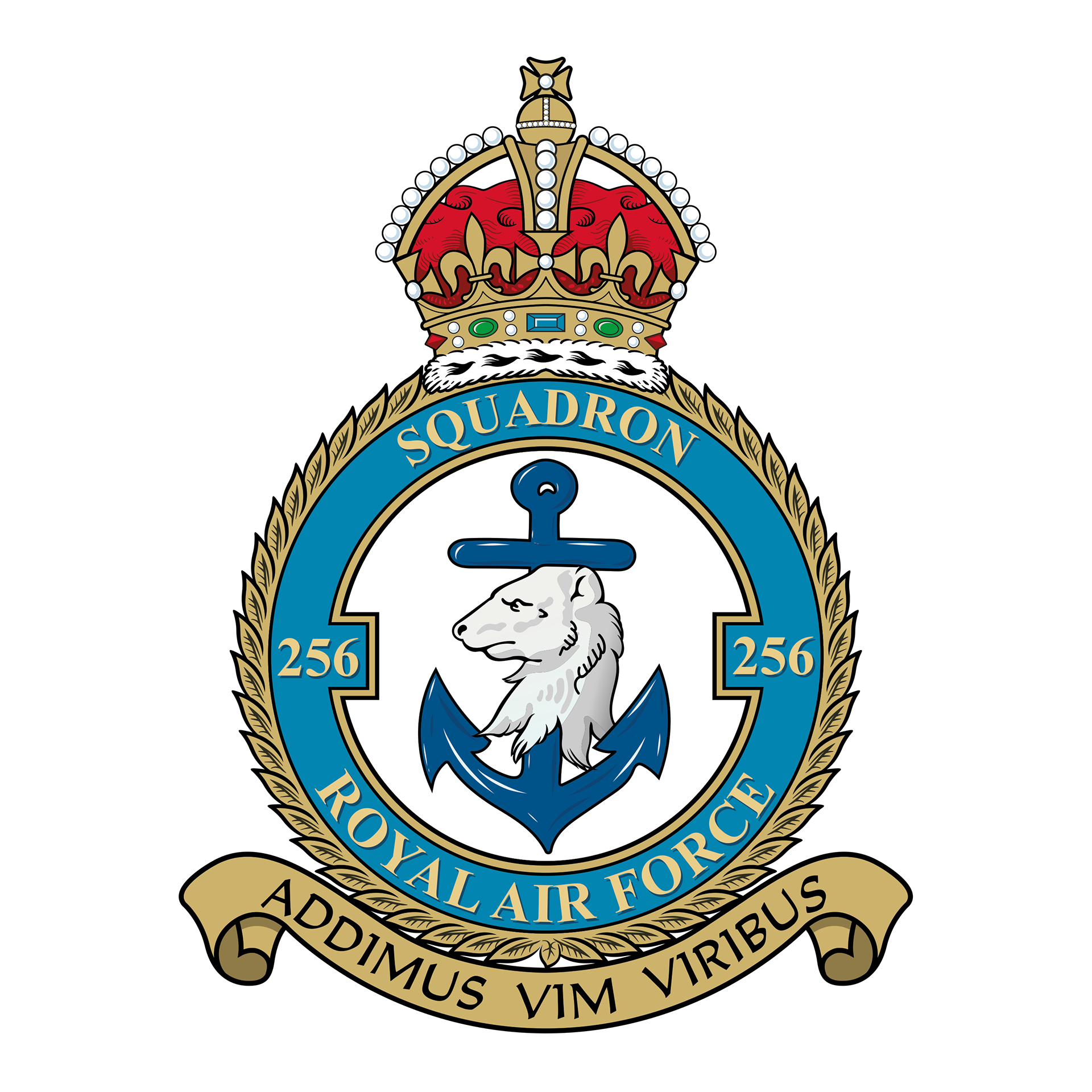RAF 256Sqn emblem