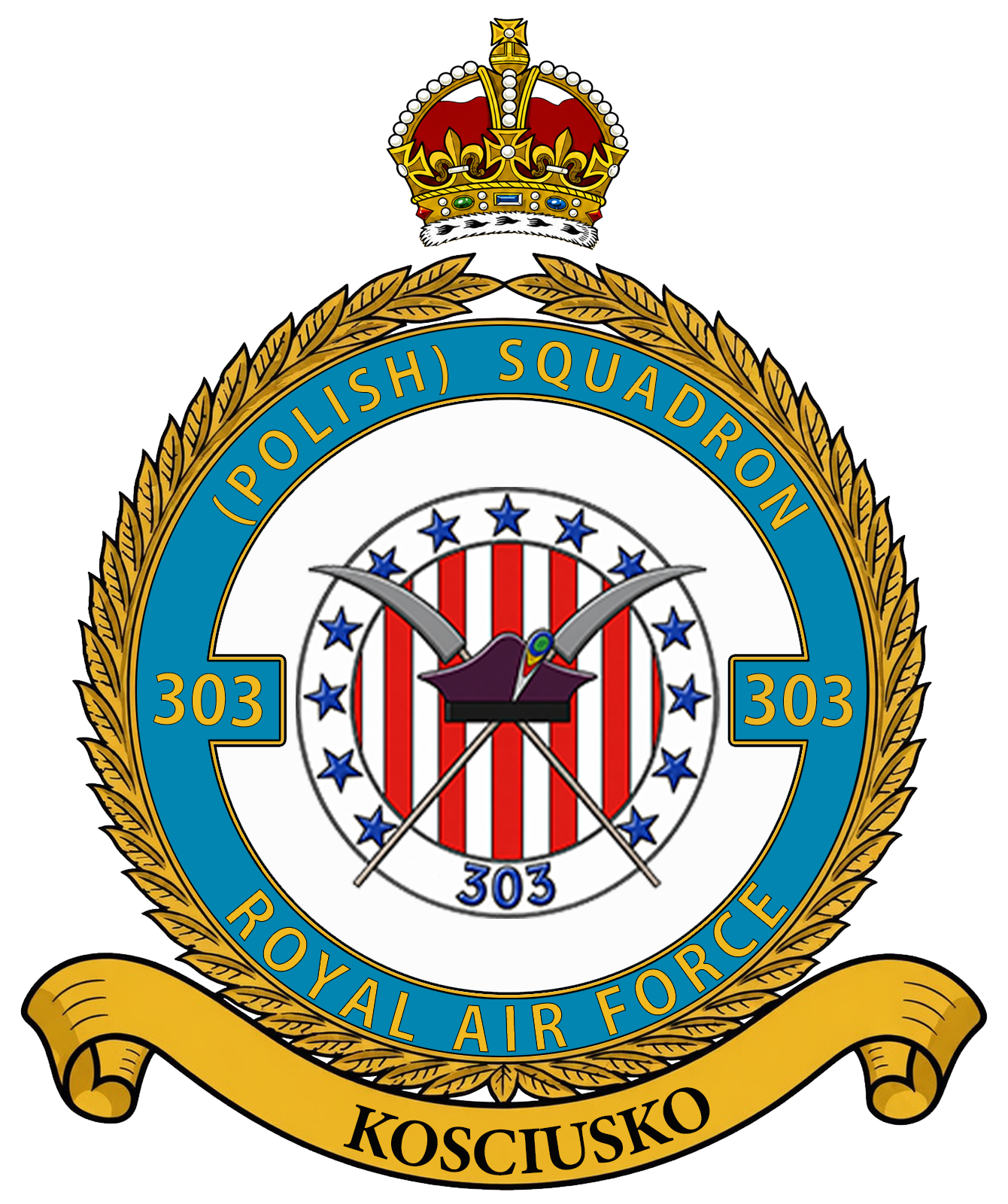 RAF 303Sqn emblem