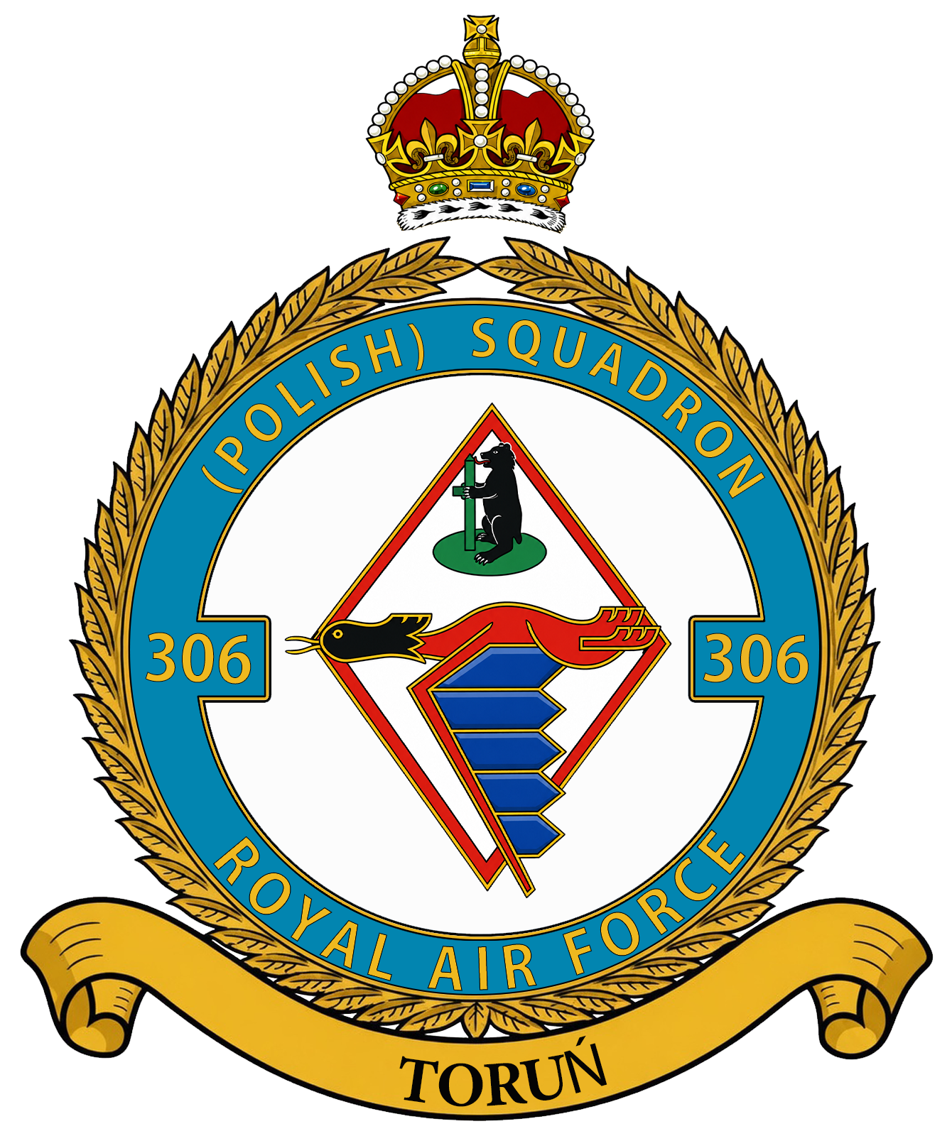 RAF 306Sqn emblem