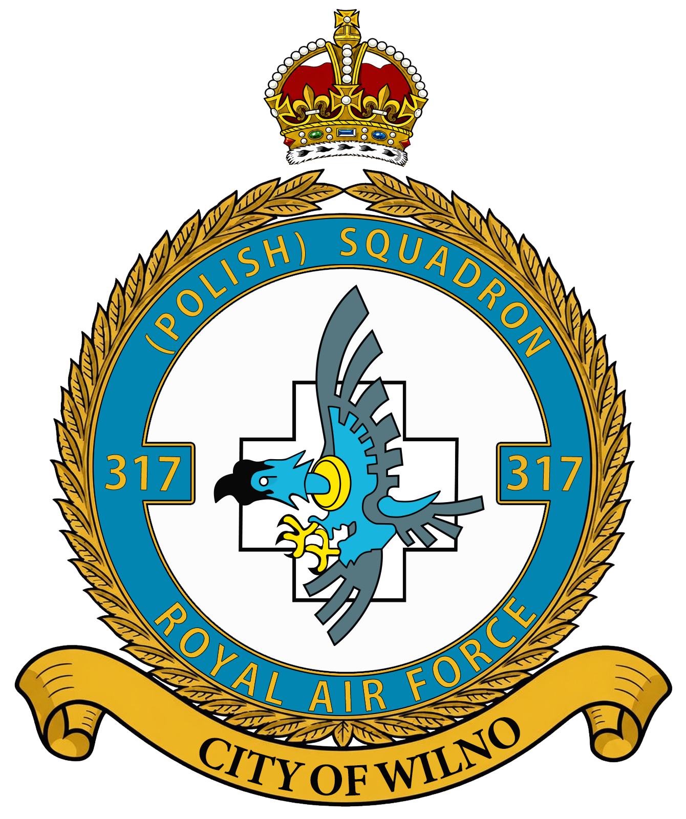 RAF 317Sqn emblem