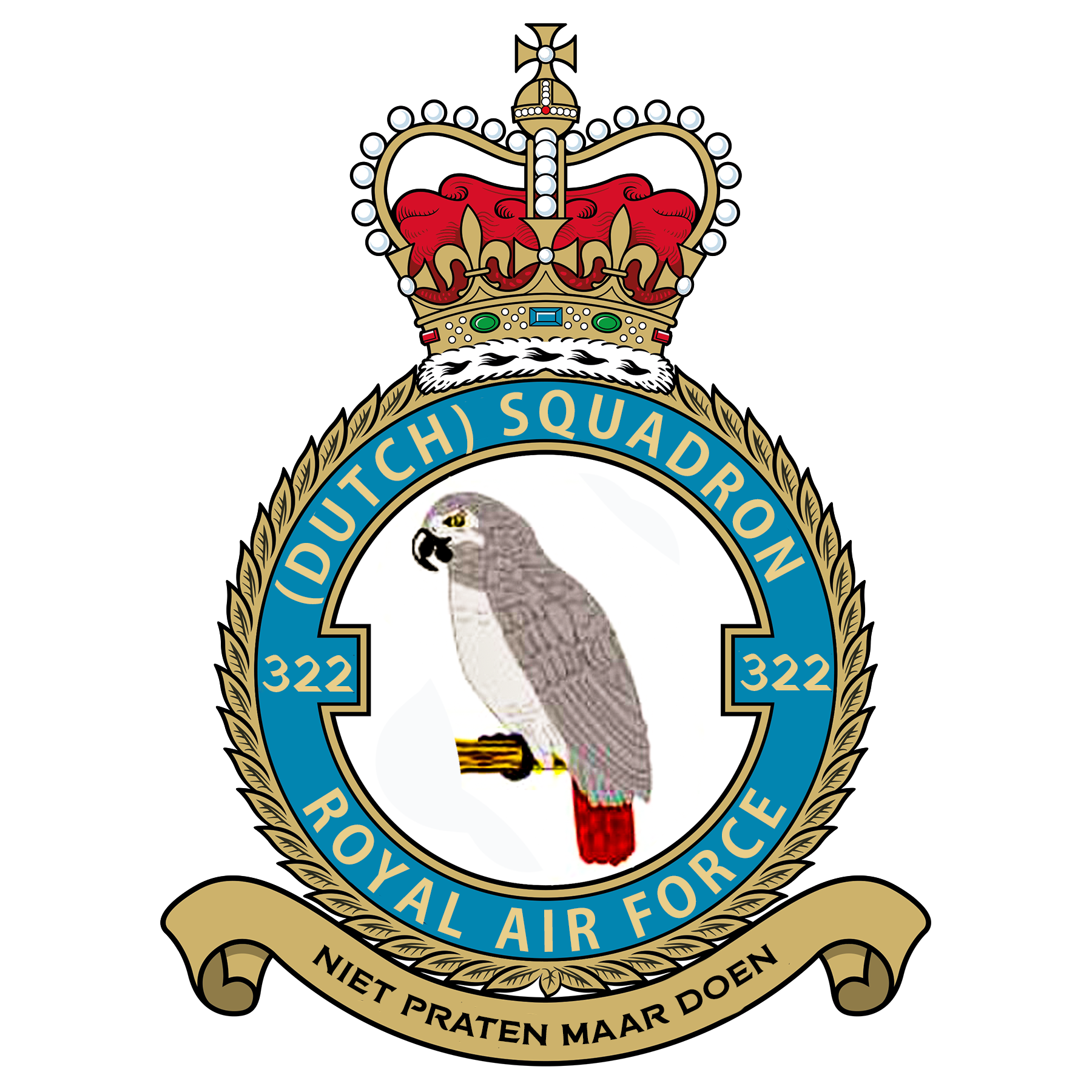 RAF 322Sqn emblem