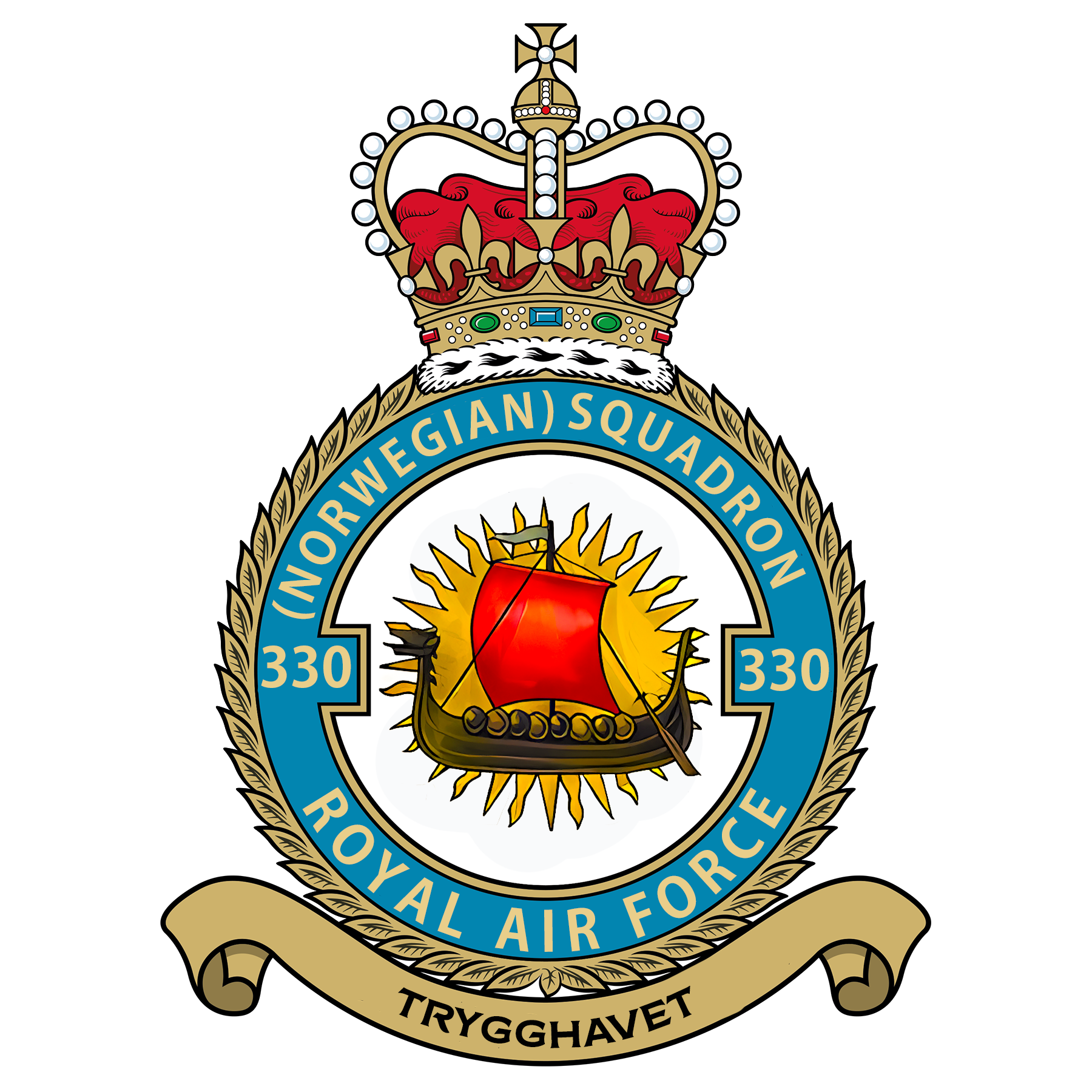 RAF 330Sqn emblem