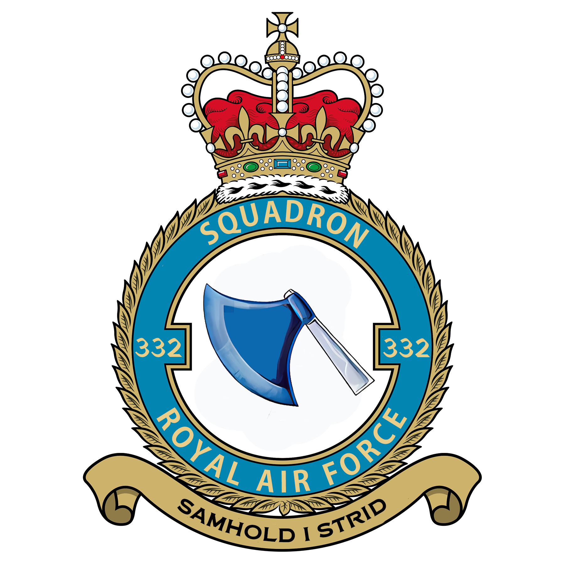 RAF 332Sqn emblem