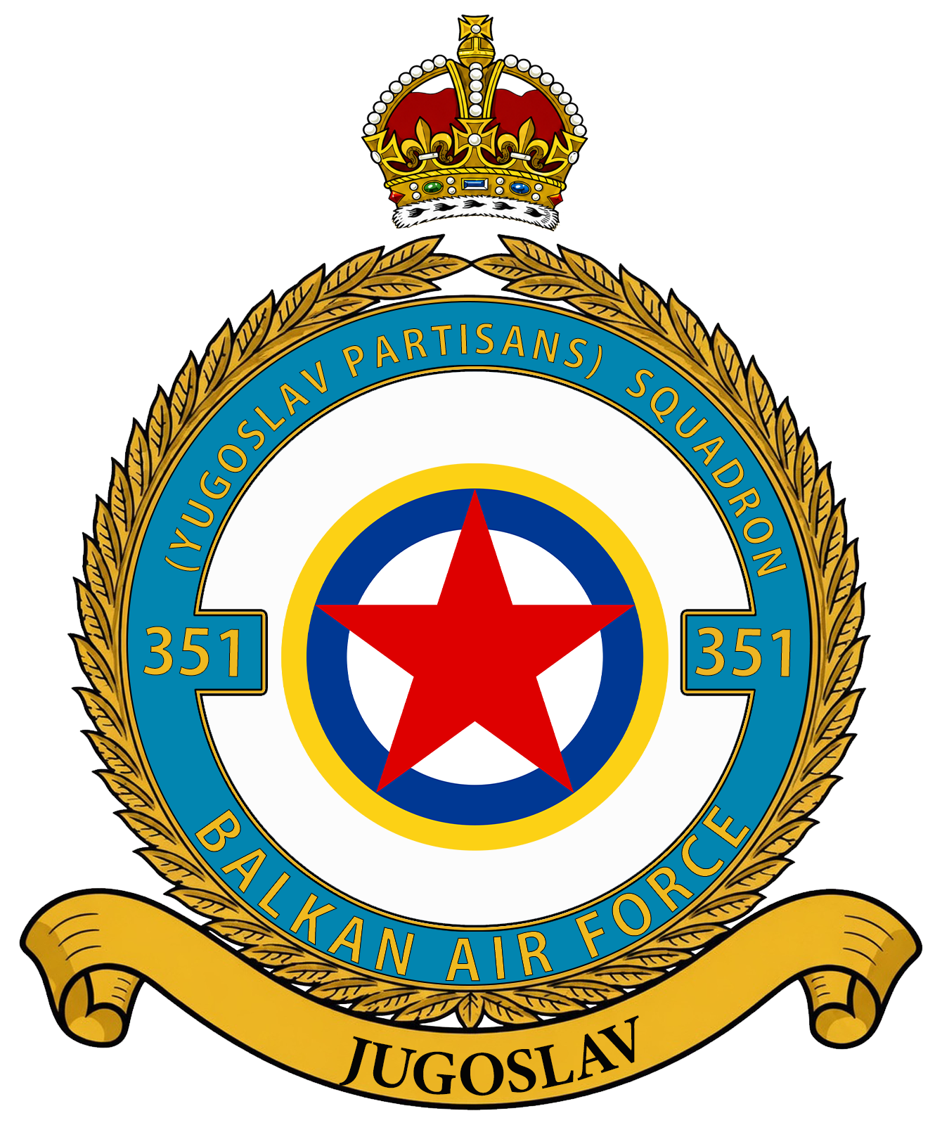 RAF 351Sqn emblem