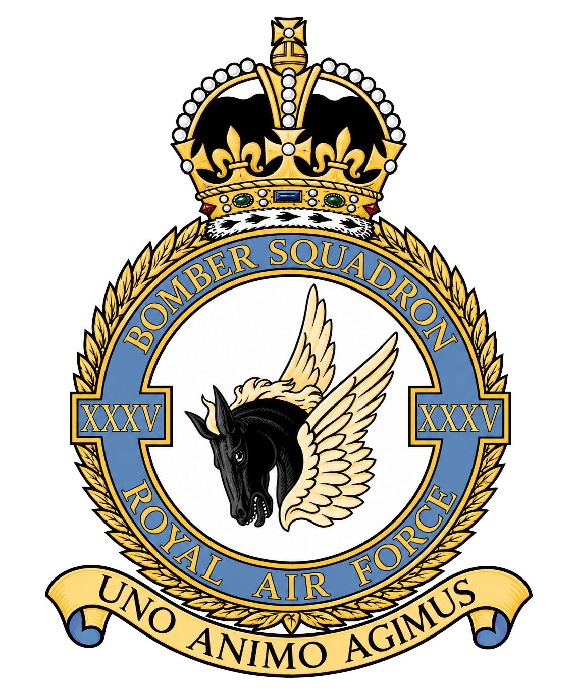 RAF 35Sqn emblem