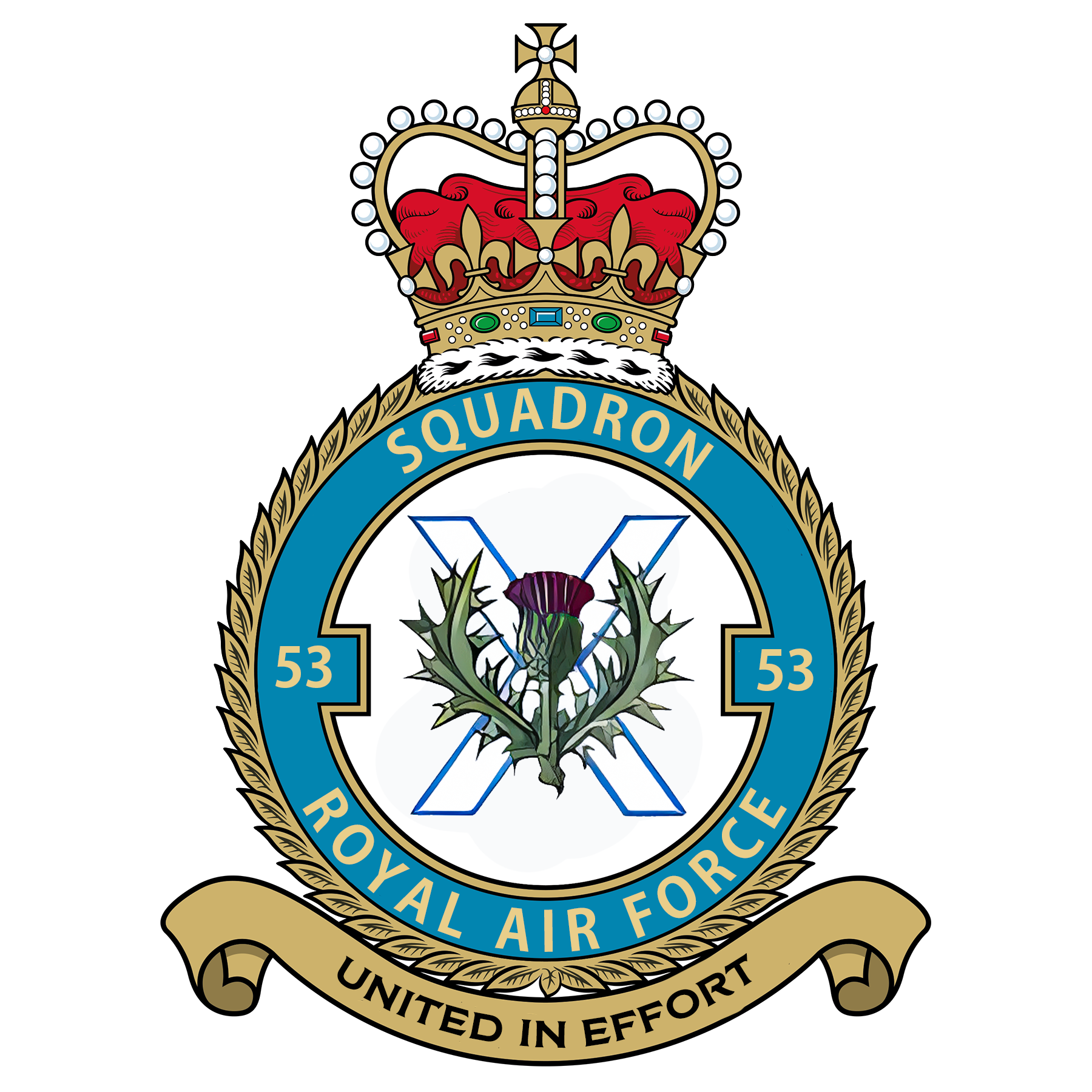 RAF 53Sqn emblem