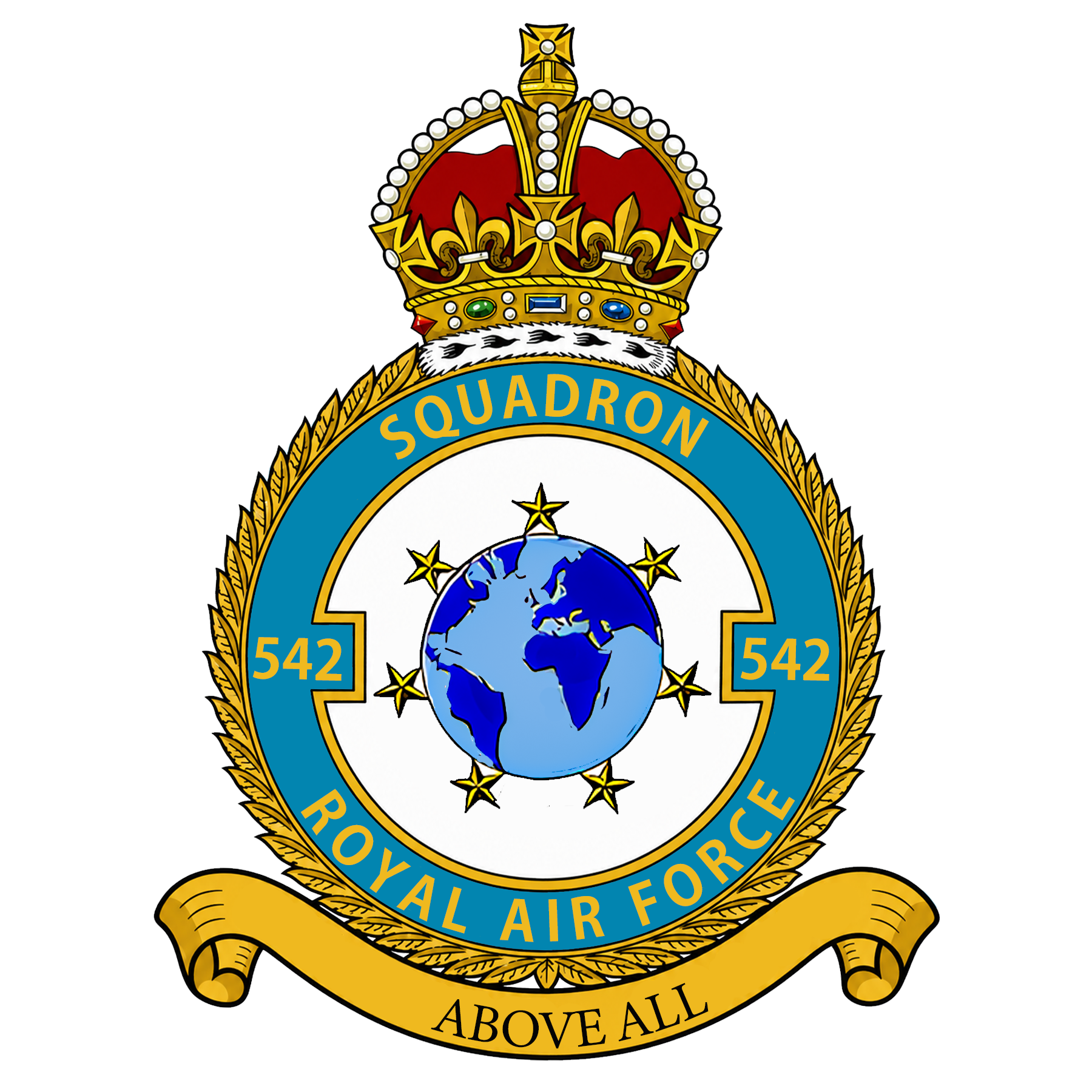 RAF 542Sqn emblem