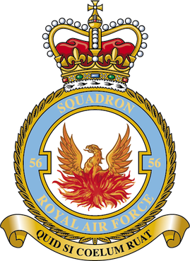 RAF 56Sqn emblem