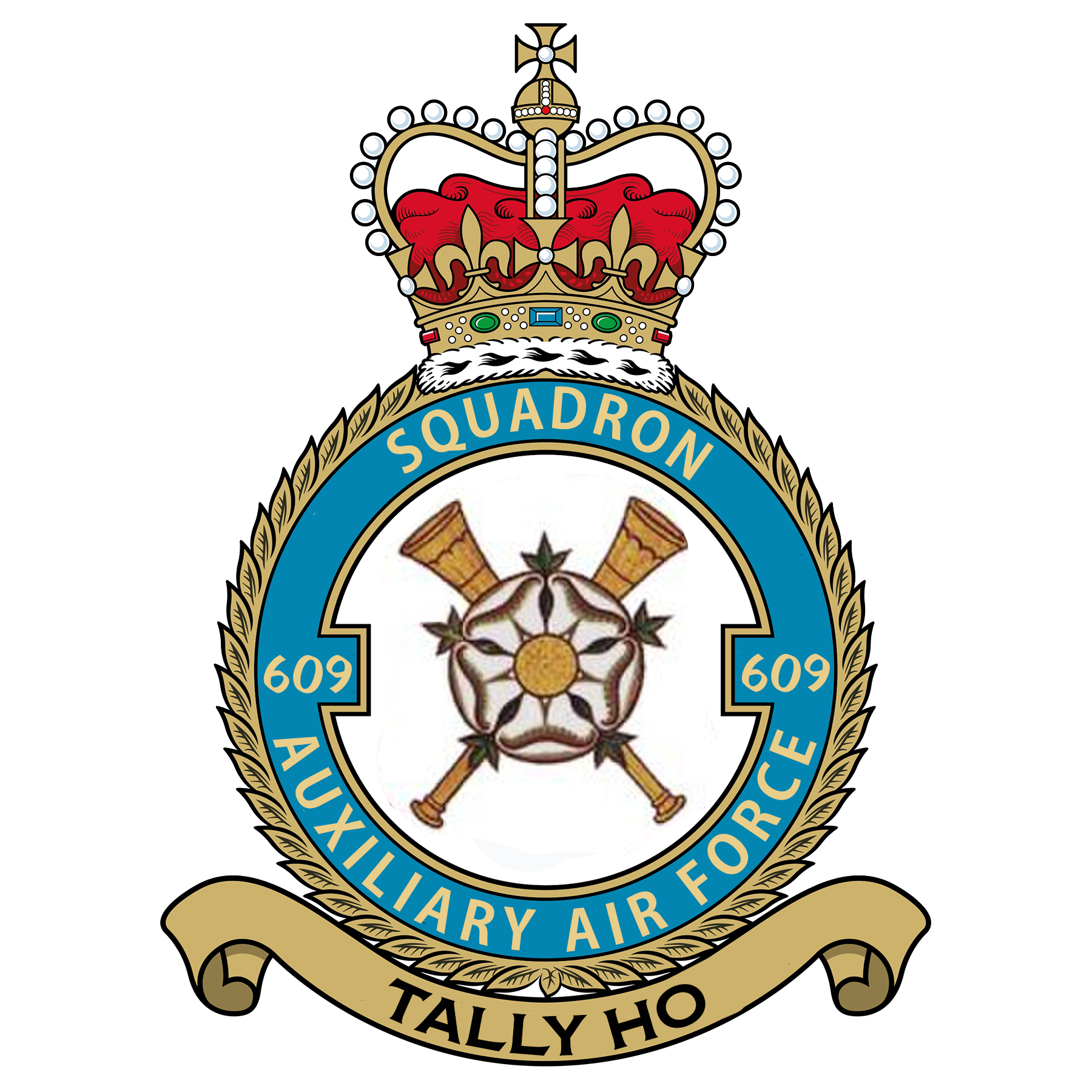 RAF 609Sqn emblem