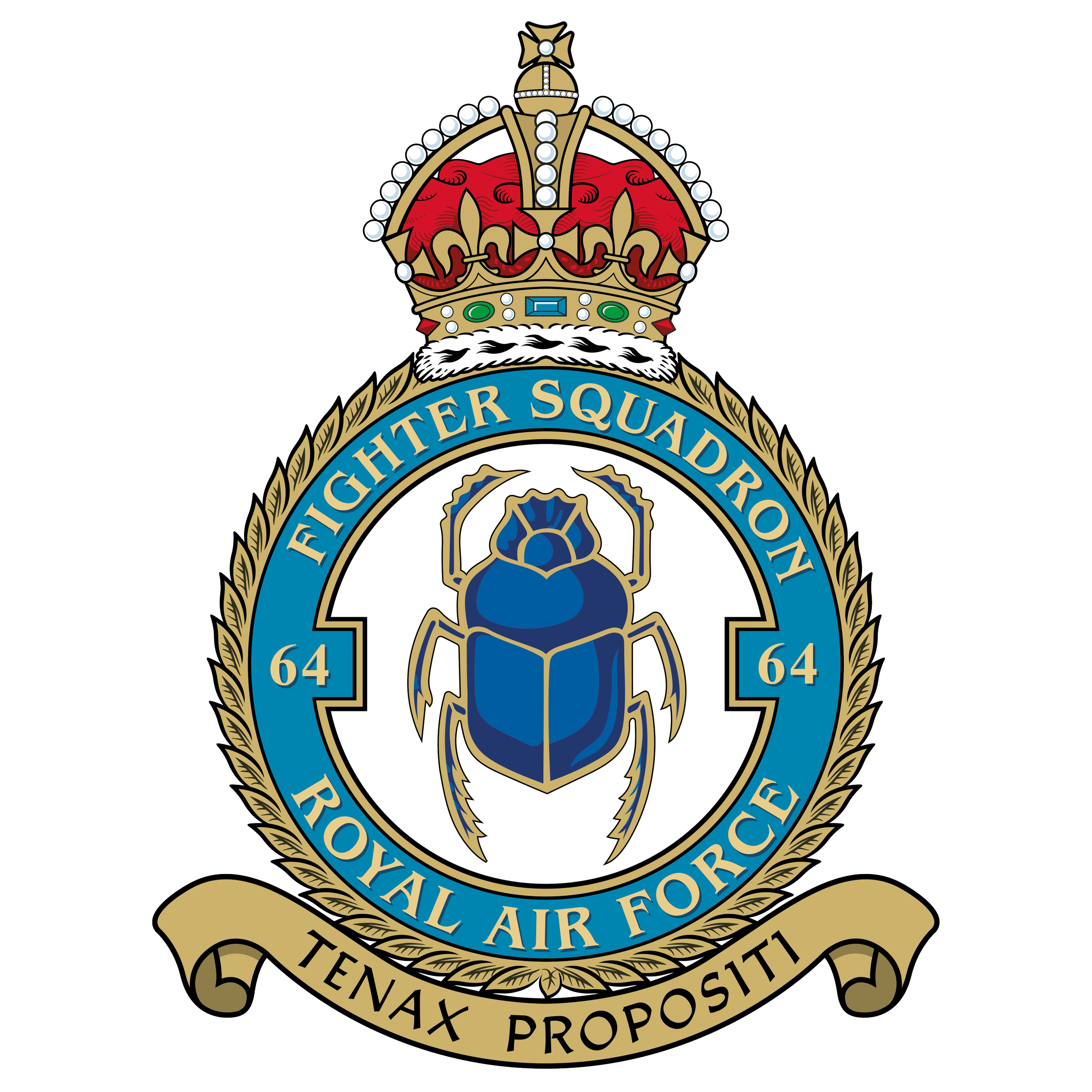 RAF 64Sqn emblem