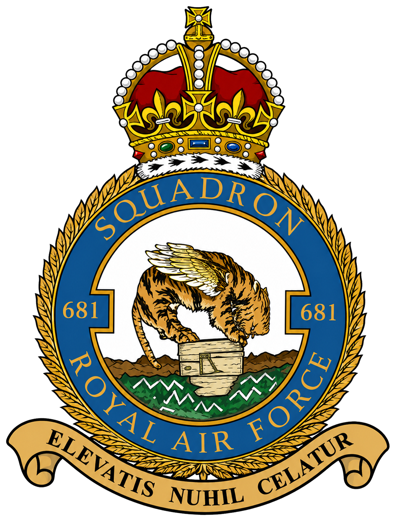 RAF 681Sqn emblem