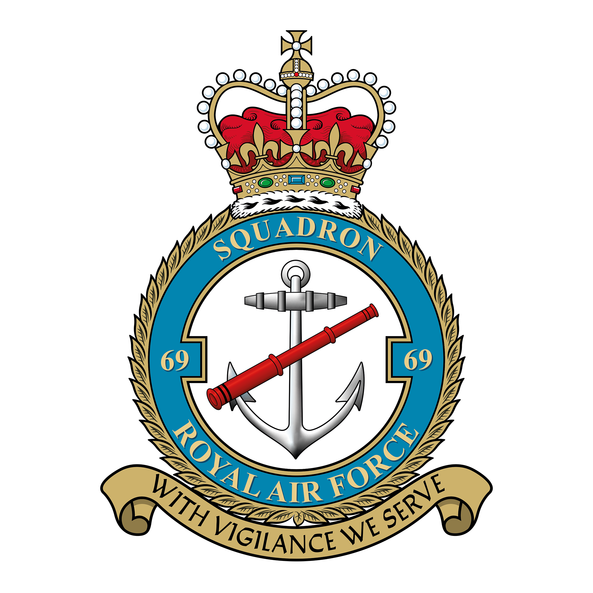 RAF 69Sqn emblem