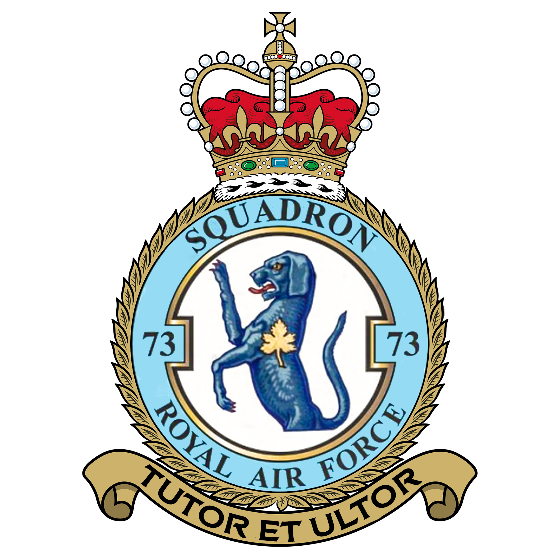 RAF 73Sqn emblem