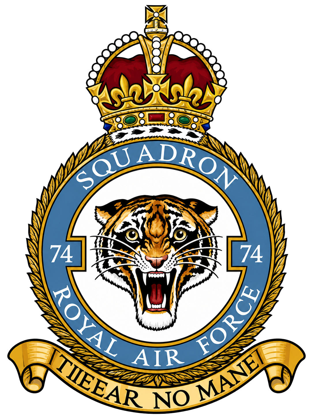 RAF 74Sqn emblem