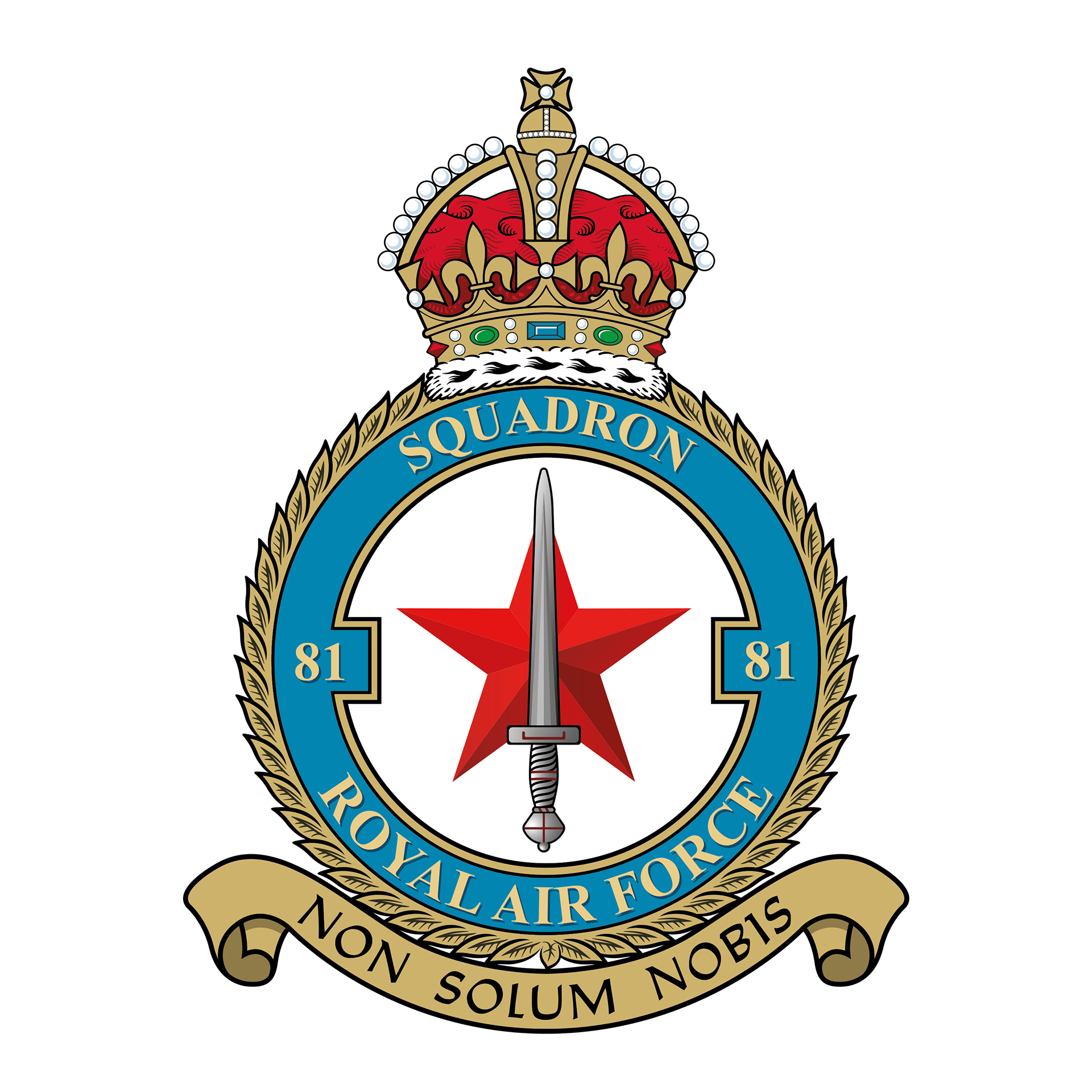 RAF 81Sqn emblem