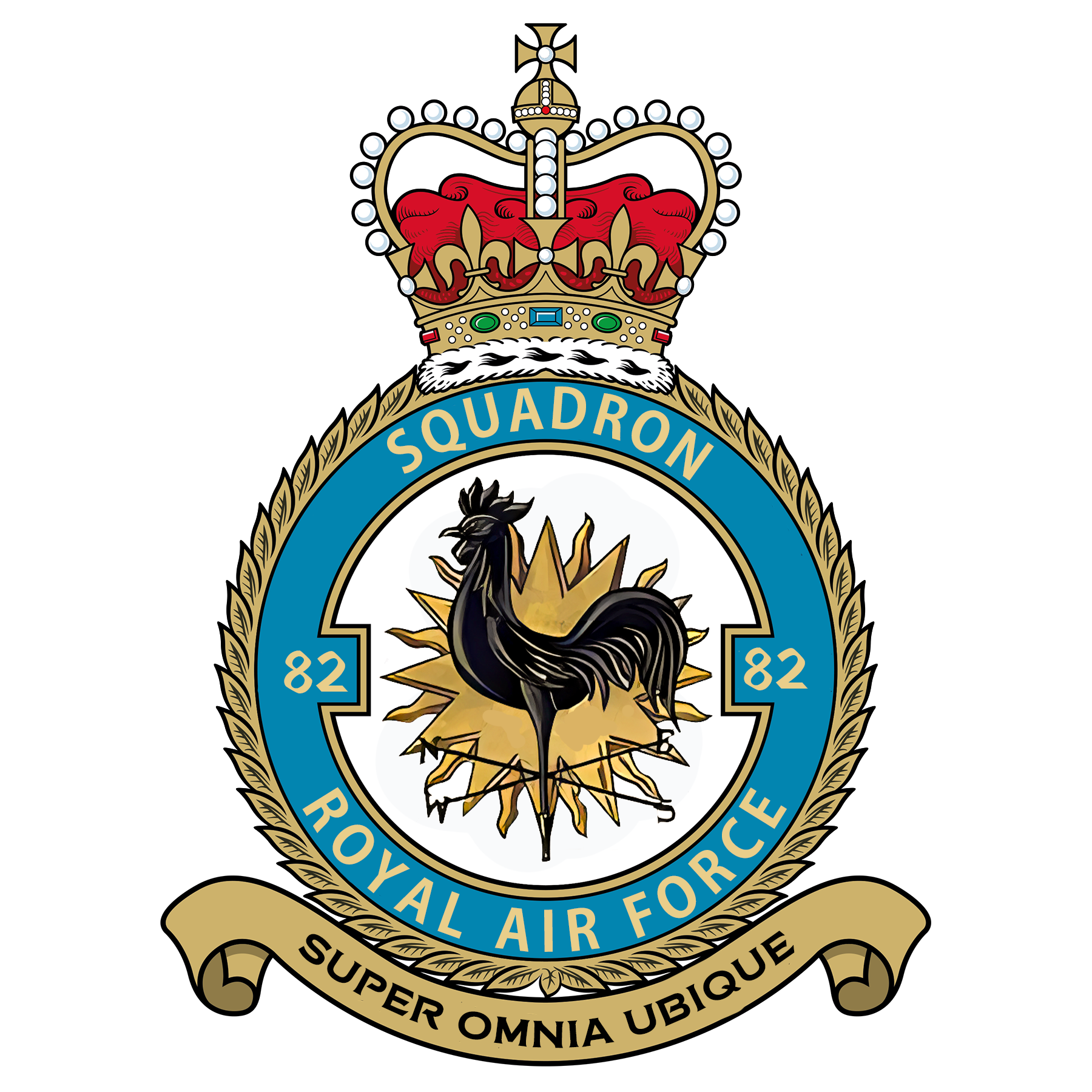 RAF 82Sqn emblem
