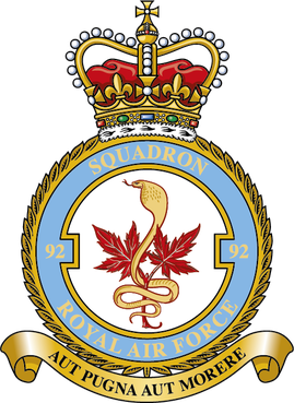 RAF 92Sqn emblem