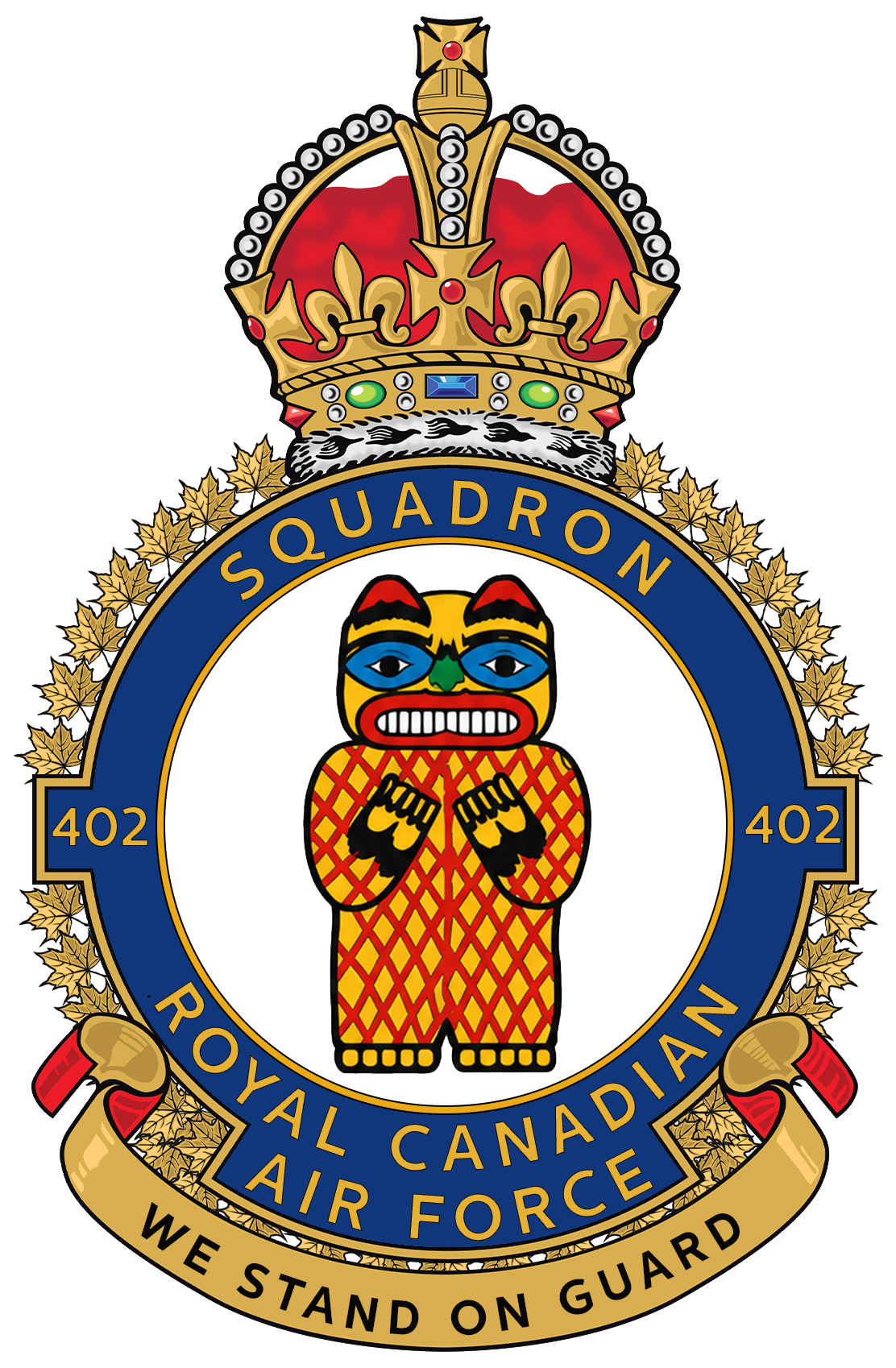 RCAF 402Sqn emblem