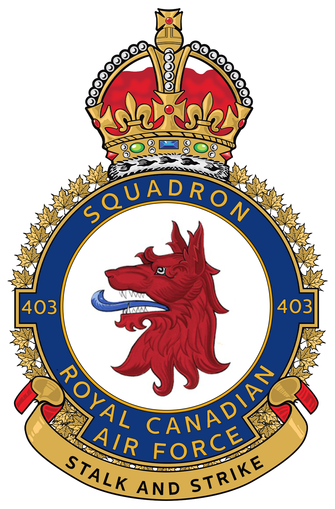 RCAF 403Sqn emblem