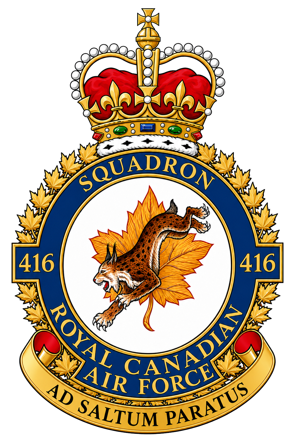 RCAF 416Sqn emblem