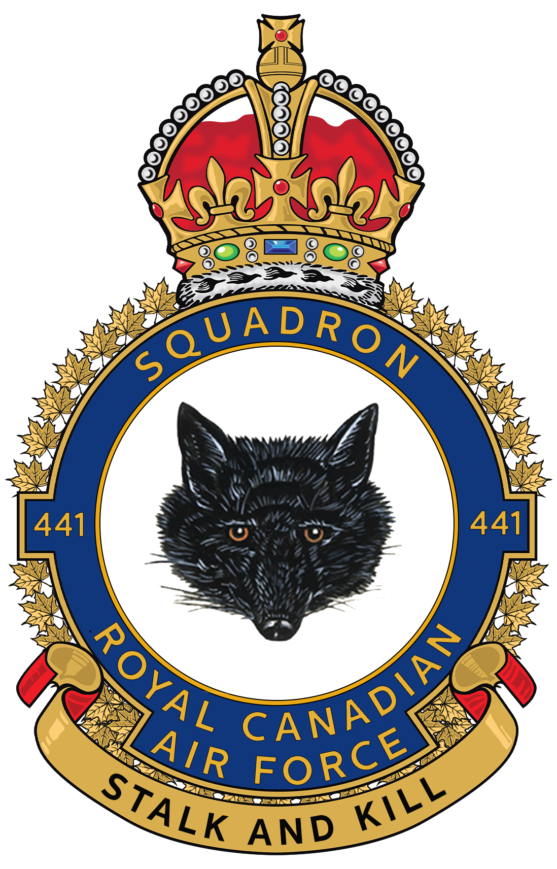 RCAF 441Sqn emblem