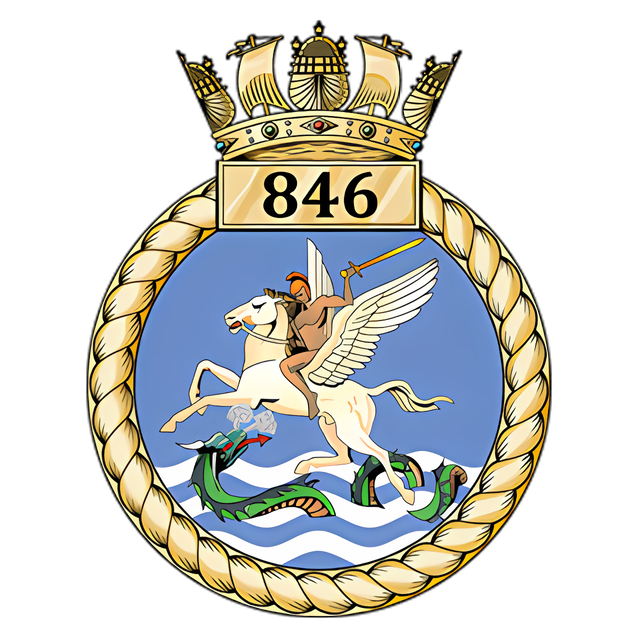 emblem Royal Navy FAA 846NAS