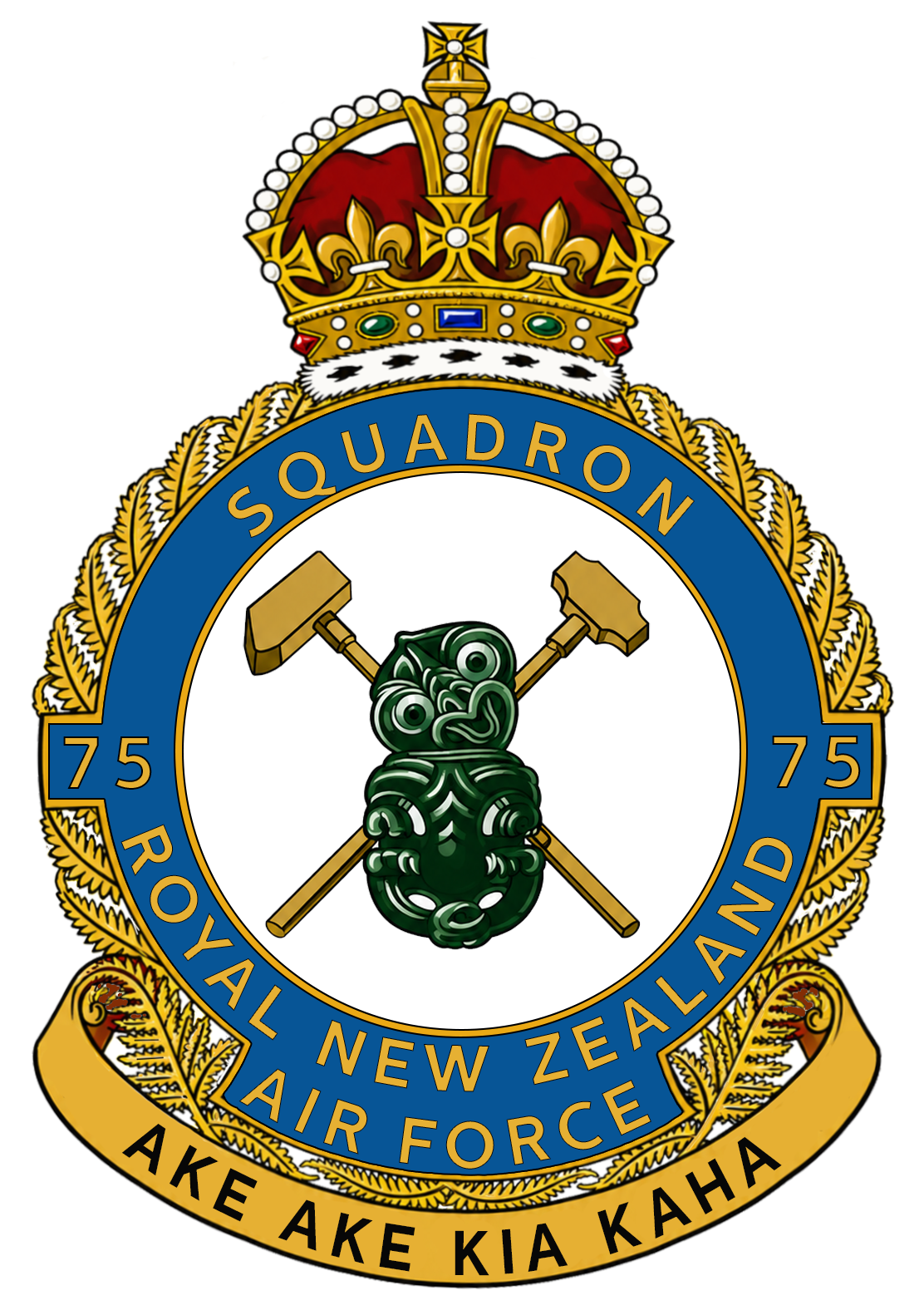 RNZAF 75Sqn emblem